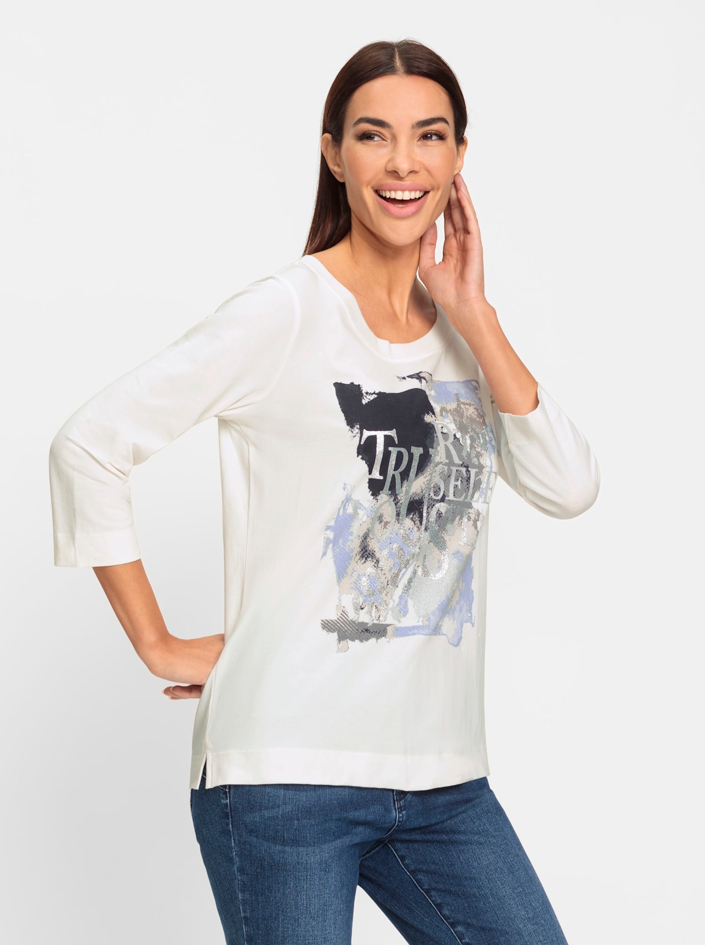 heine 3/4-Arm-Shirt »Shirt« 1 Stk.