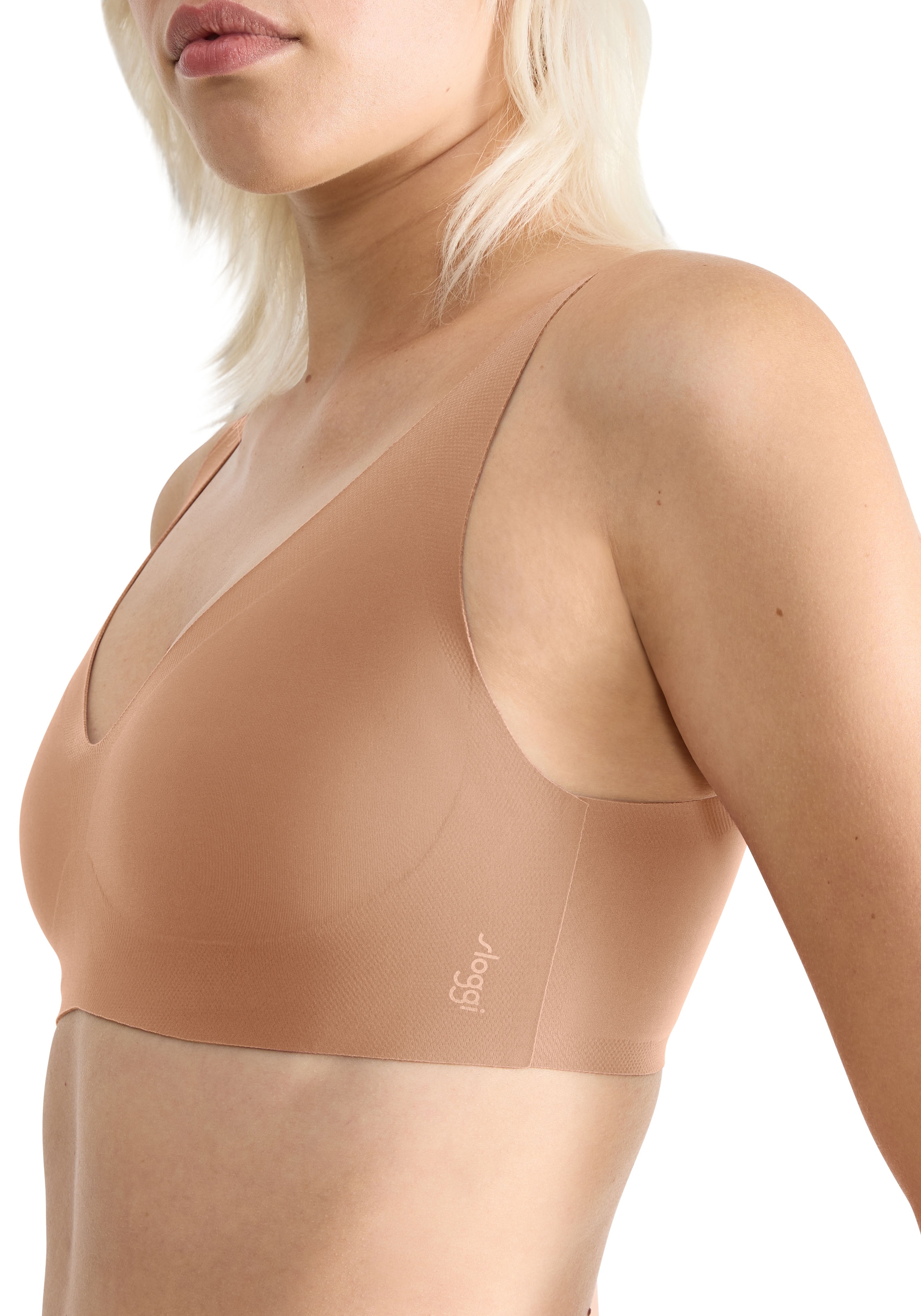 sloggi Bügelloser BH »NEU: ZERO Feel 2.0 Soft bra«, nahtlos und unsichtbar