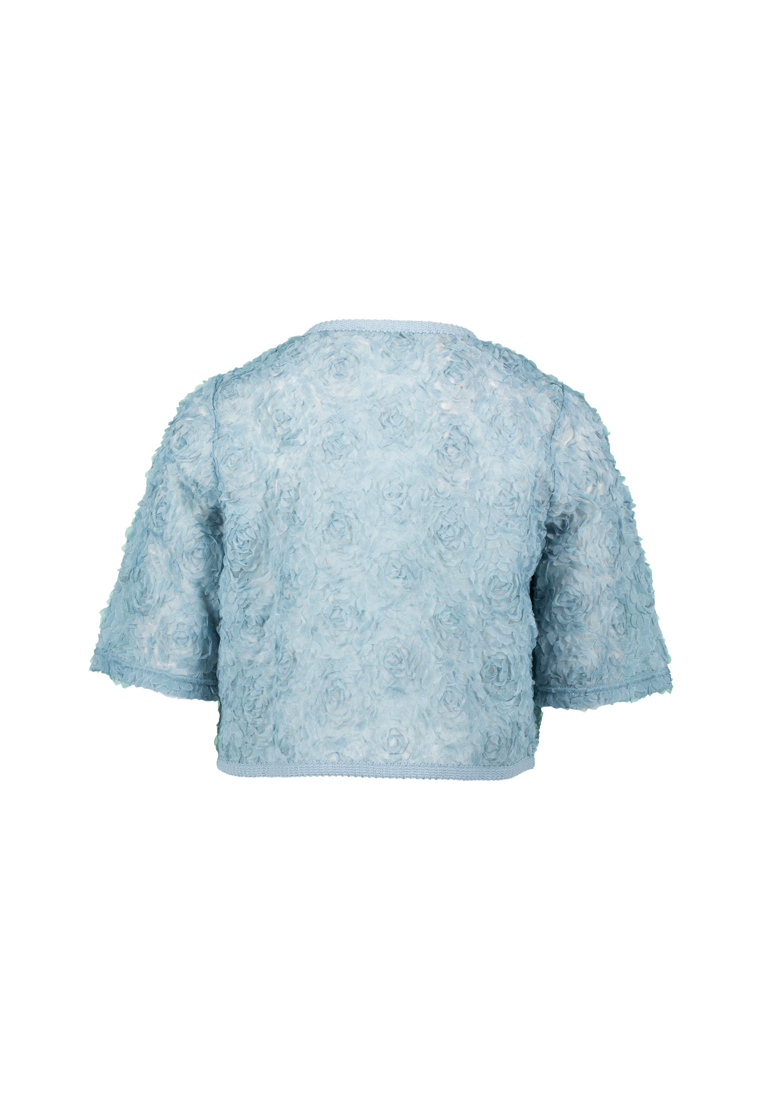 Zero Boleroblazer »Bolero mit 3D Blumen«