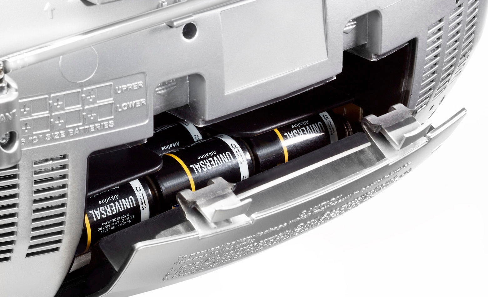 Karcher Boombox »RR 510«, (FM-Tuner), CD-Player, USB-Anschluss, Kassettenplayer, Radio mit Senderspeicher