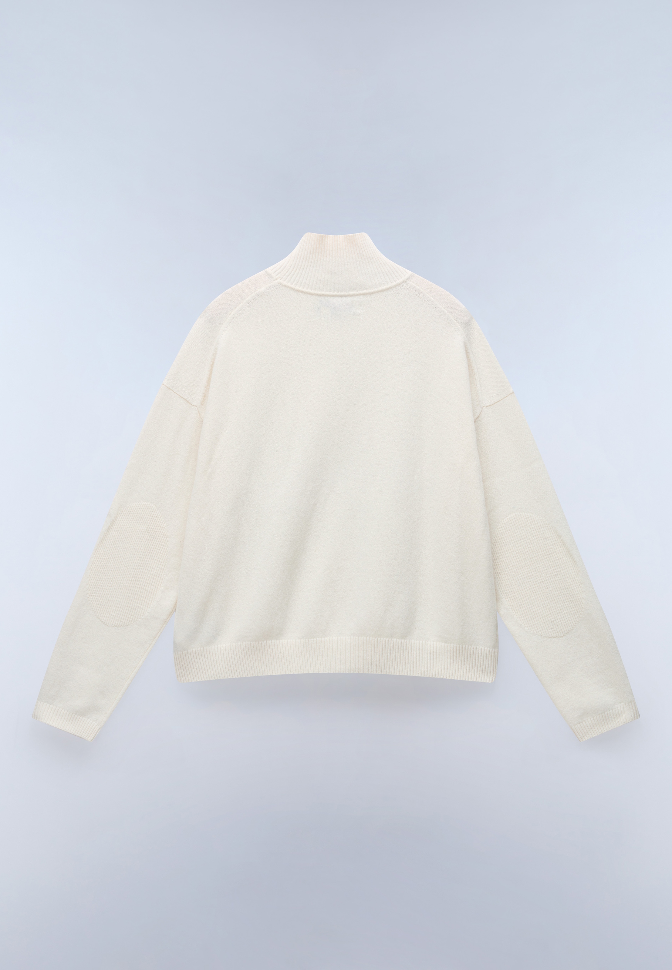 Napapijri Strickpullover »D-MIS T W BEIGE DIMITY« sportlicher Stil, klassischer Strickcharakter, aus Wolle und Polyamid
