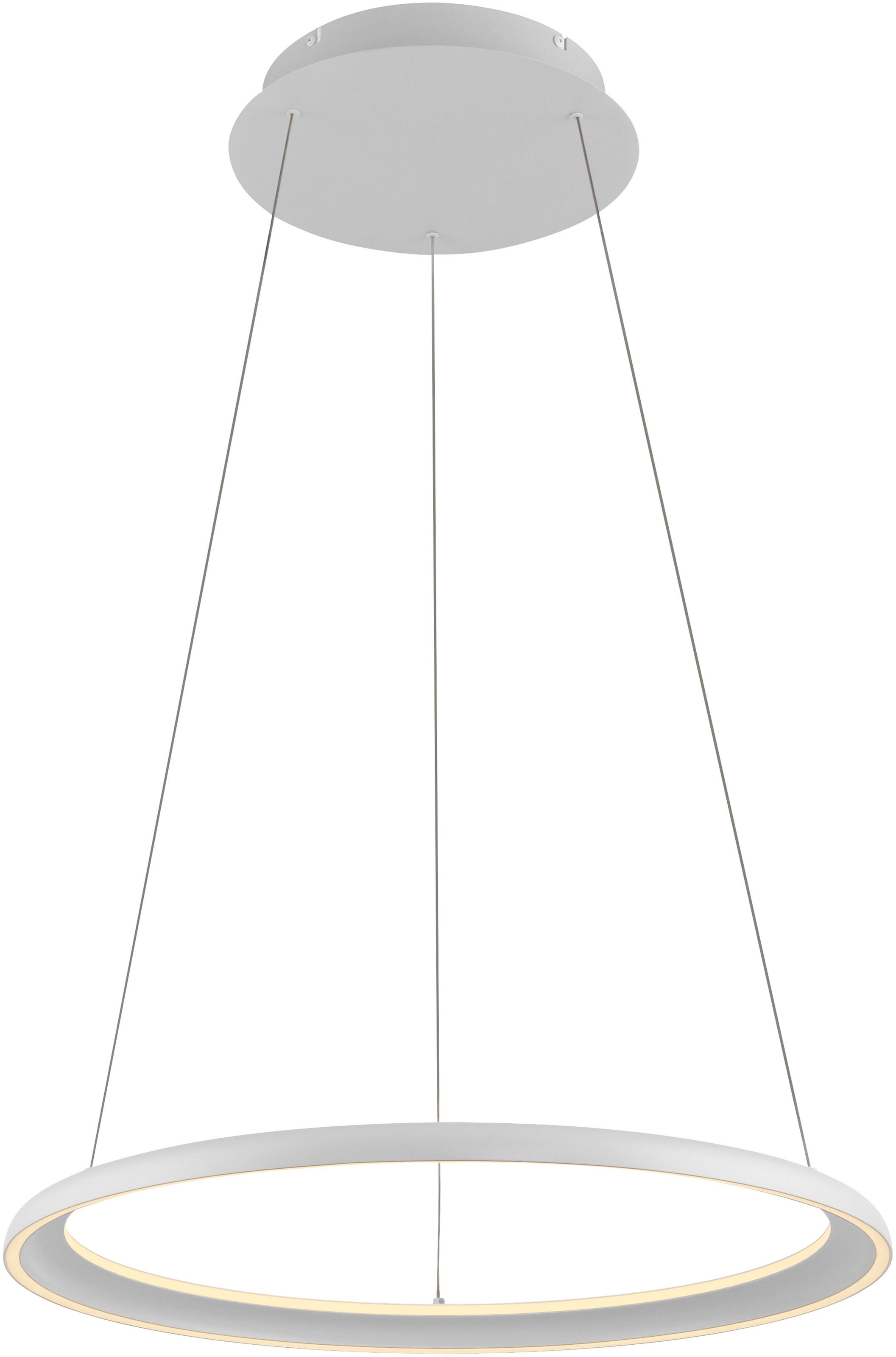 SCHÖNER WOHNEN-Kollektion LED Pendelleuchte »QUILLO« LED-Board 1 Stk. Warmweiß SCHÖNER WOHNEN Kollektion, SimplyDim, Memoryfunktion, Comfort-Lift