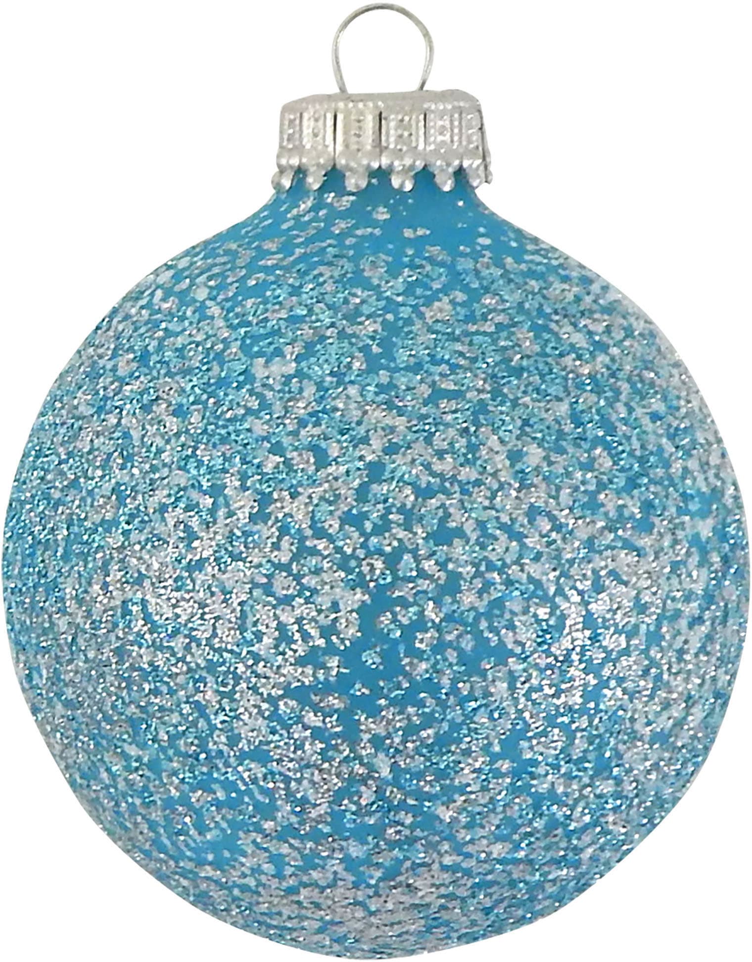 Krebs Glas Lauscha Weihnachtsbaumkugel »CBK80457, Weihnachtsdeko, Christbaumschmuck, Christbaumkugeln Glas«, (Set, 4 St.)