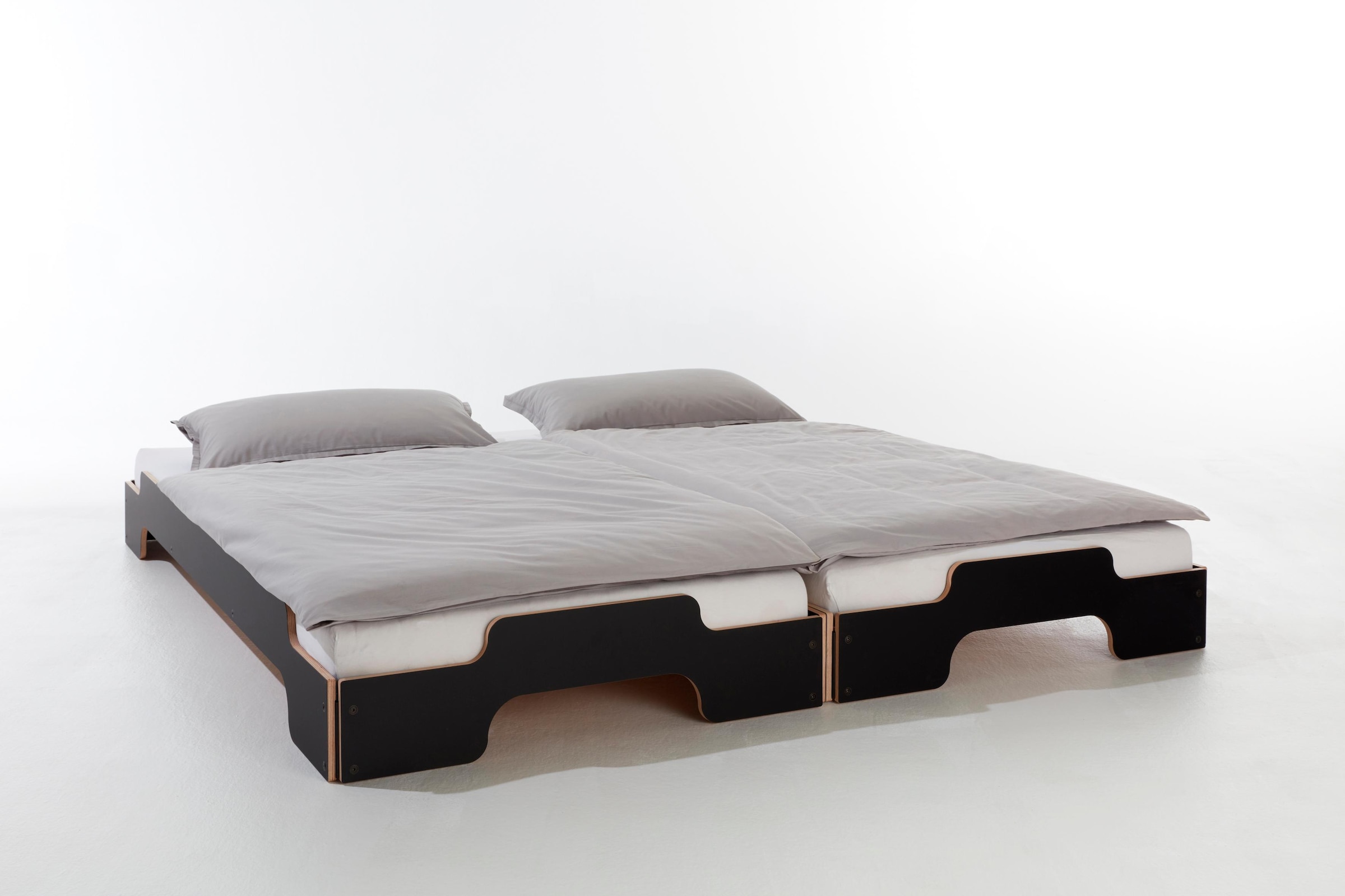 Müller SMALL LIVING Stapelbett »STAPELLIEGE Klassik (eine Liege)«, Gestellhöhe: 23,5 cm, ausgezeichnet mit dem German Design Award - 2019