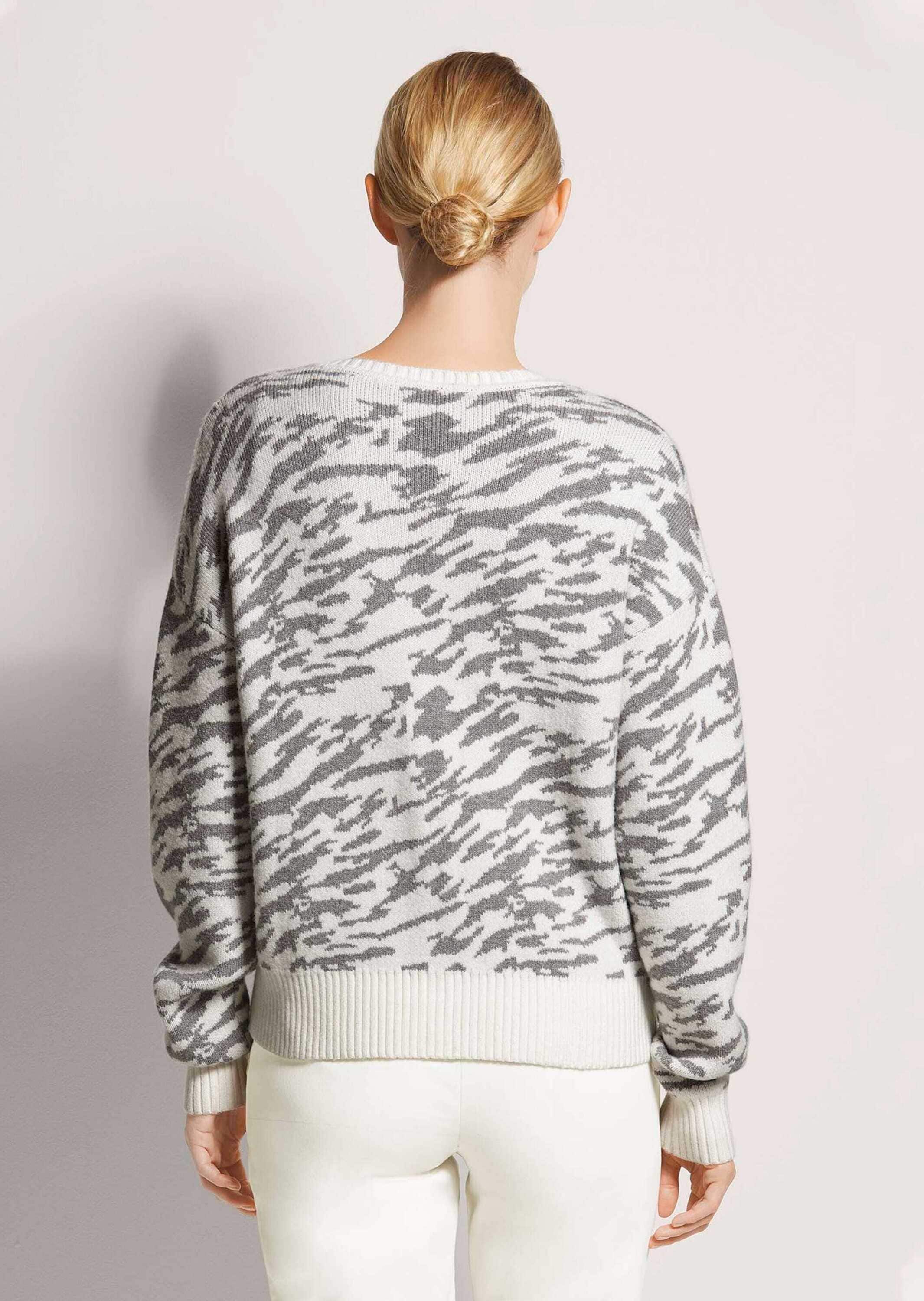 MADELEINE Strickjacke »Strickjacke Strickjacke mit Jacquard-Muster«
