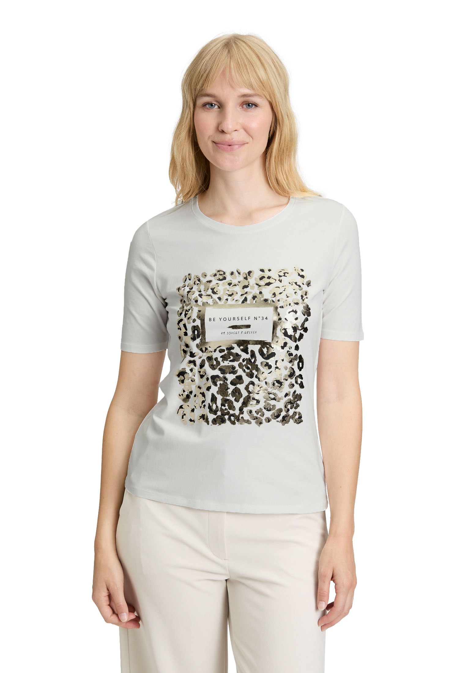 Betty Barclay Langarmshirt »Basic Shirt mit Aufdruck«