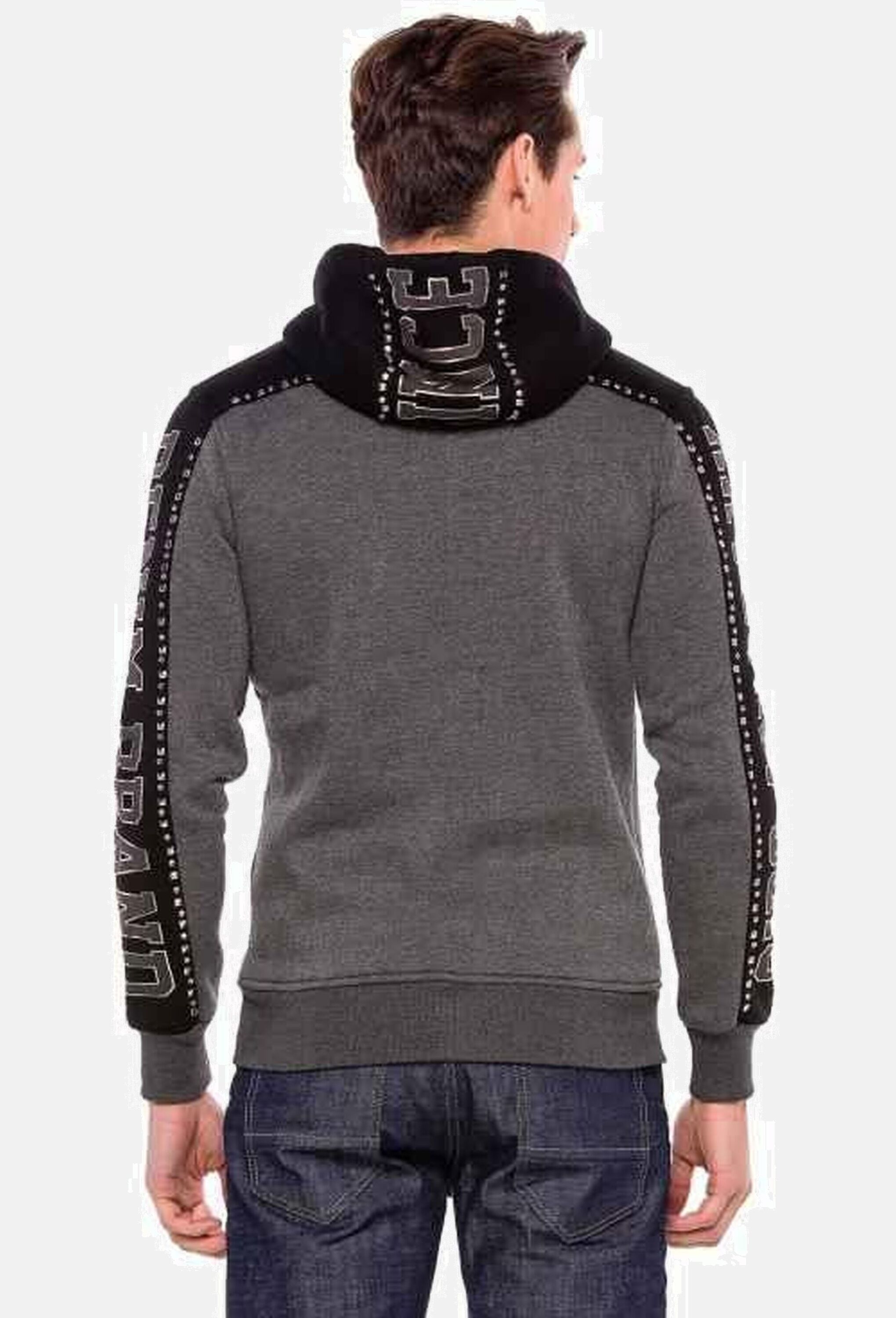 Cipo & Baxx Sweatjacke »Cipo & Baxx Sweatjacke« mit praktischen Kapuze, CL381