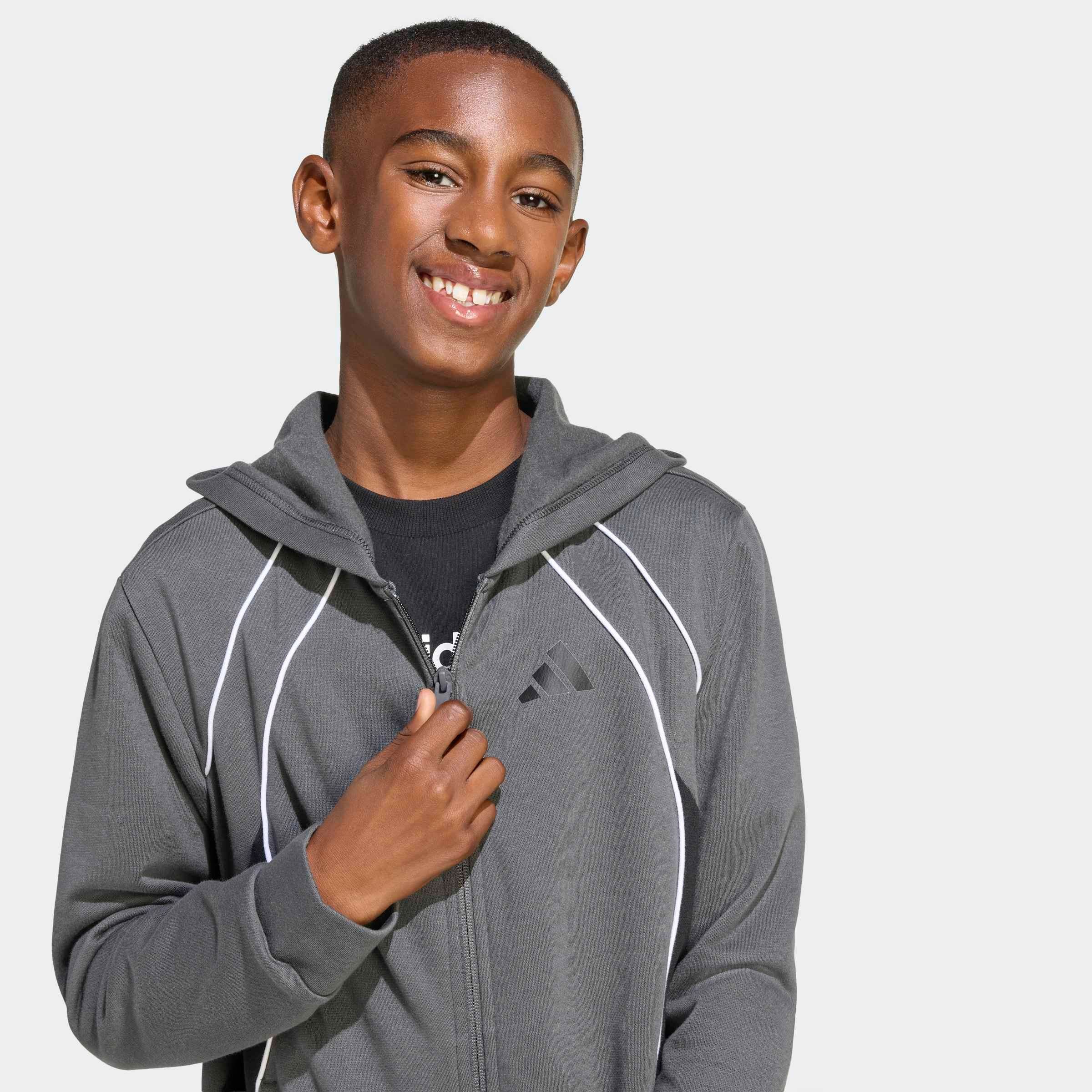 adidas Sportswear Kapuzensweatshirt »COLOR BLOCK FULL ZIP HOODIE«
