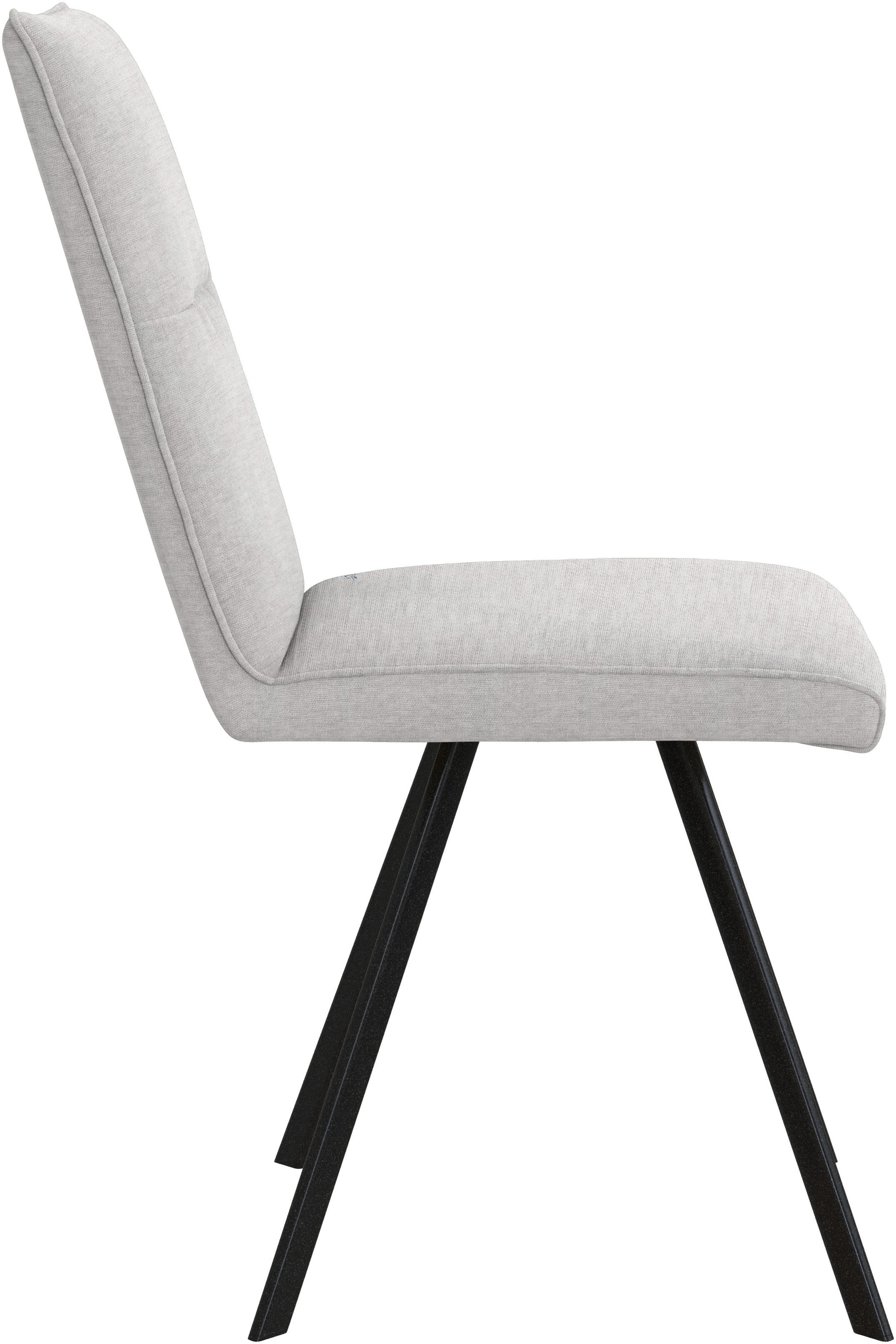 Home affaire 4-Fußstuhl »Sava«, (Set), 2 St., Chenille, Metallgestell