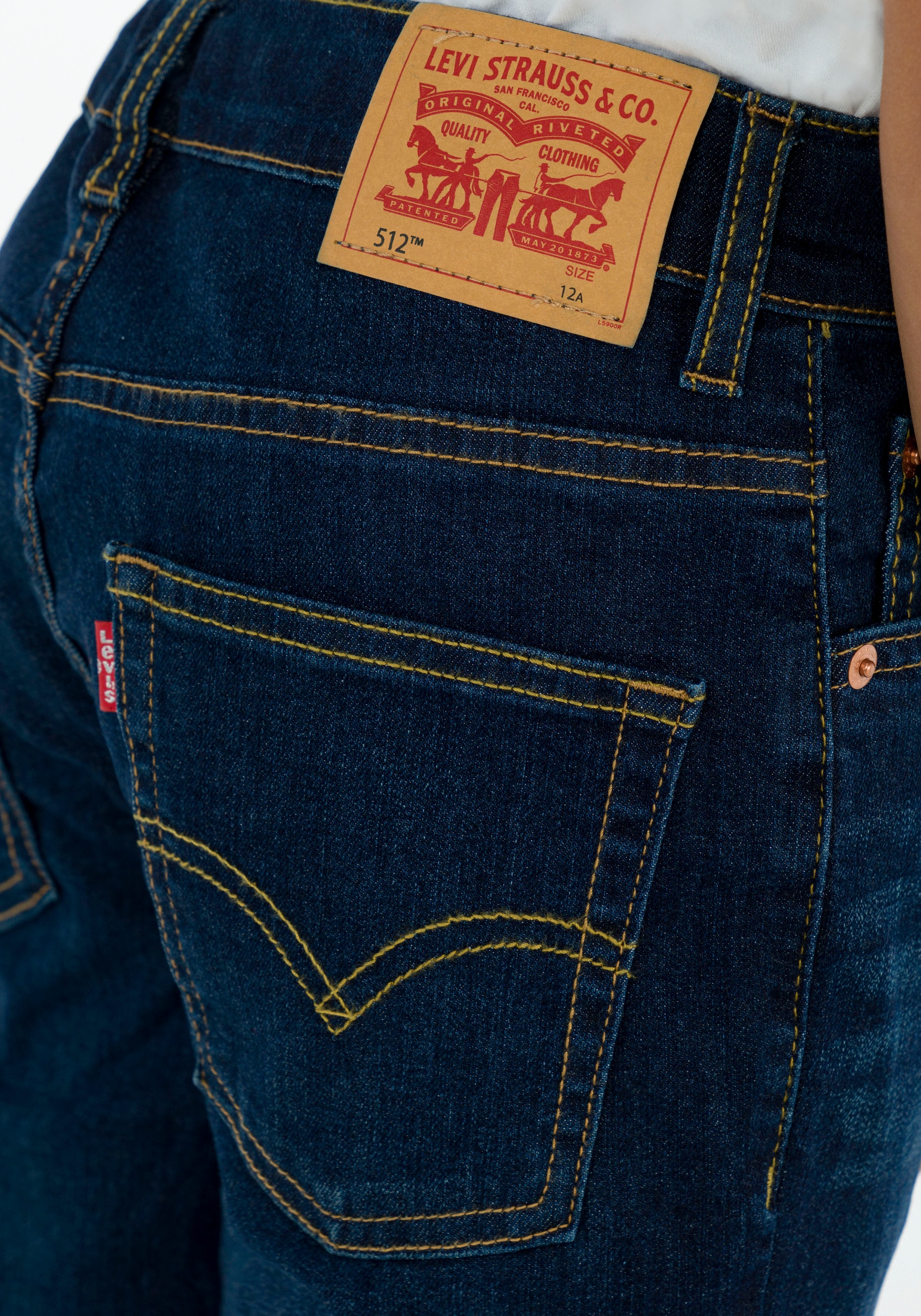 Levi's® Kids Stretch-Jeans »LVB 512 SLIM TAPER JEANS«, for BOYS