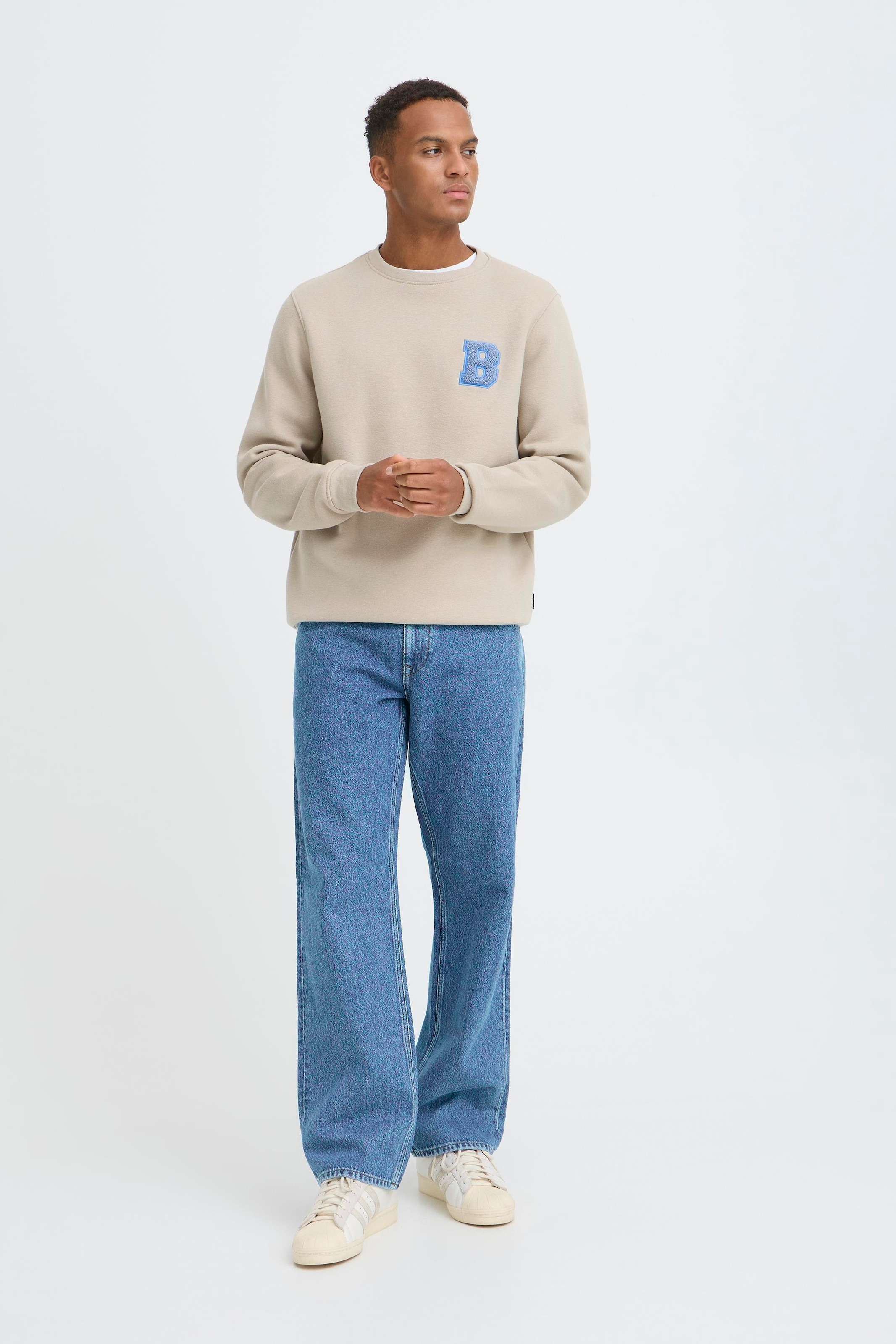 Blend Loose-fit-Jeans »BHFLAKE LOOSE NOOS« Baumwolle, mit Reißverschluss, loose fit