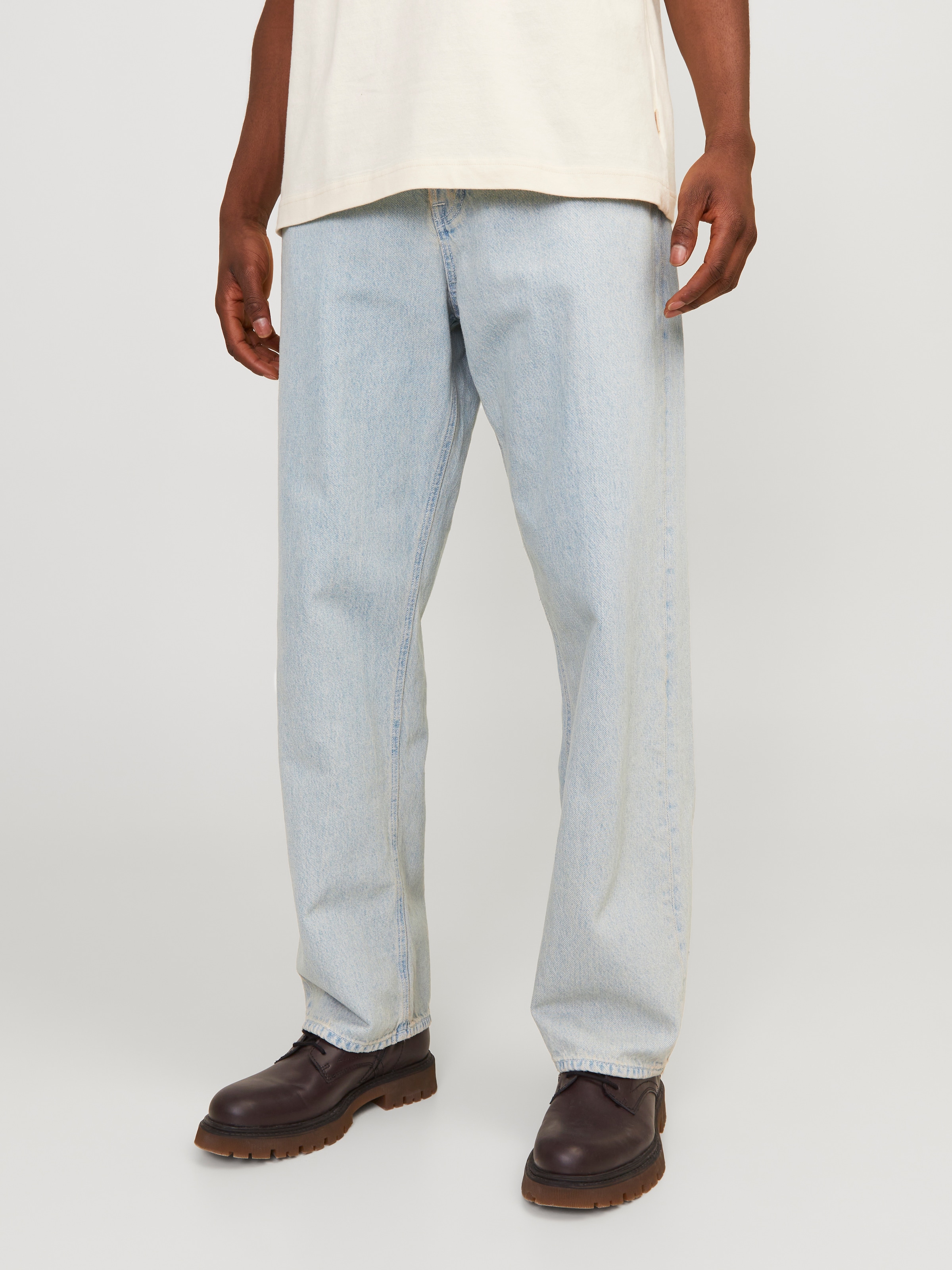 Jack & Jones Relax-fit-Jeans »JJIALEX mit cleanem Look und Taschenvielfalt« Baumwolle, relax fit