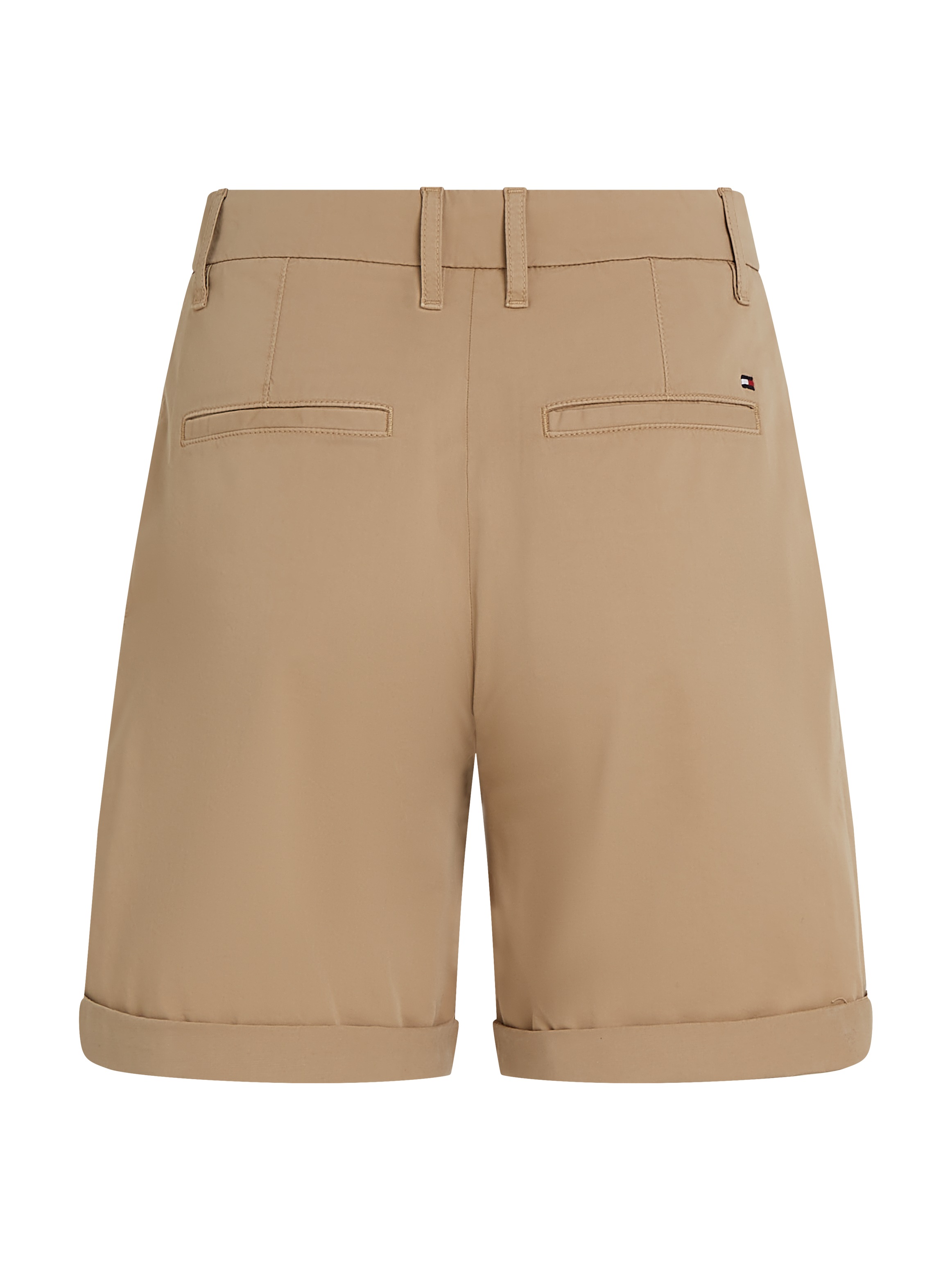Tommy Hilfiger Chinoshorts »CO BLEND GMD CHINO SHORT«, mit Umschlagsaum
