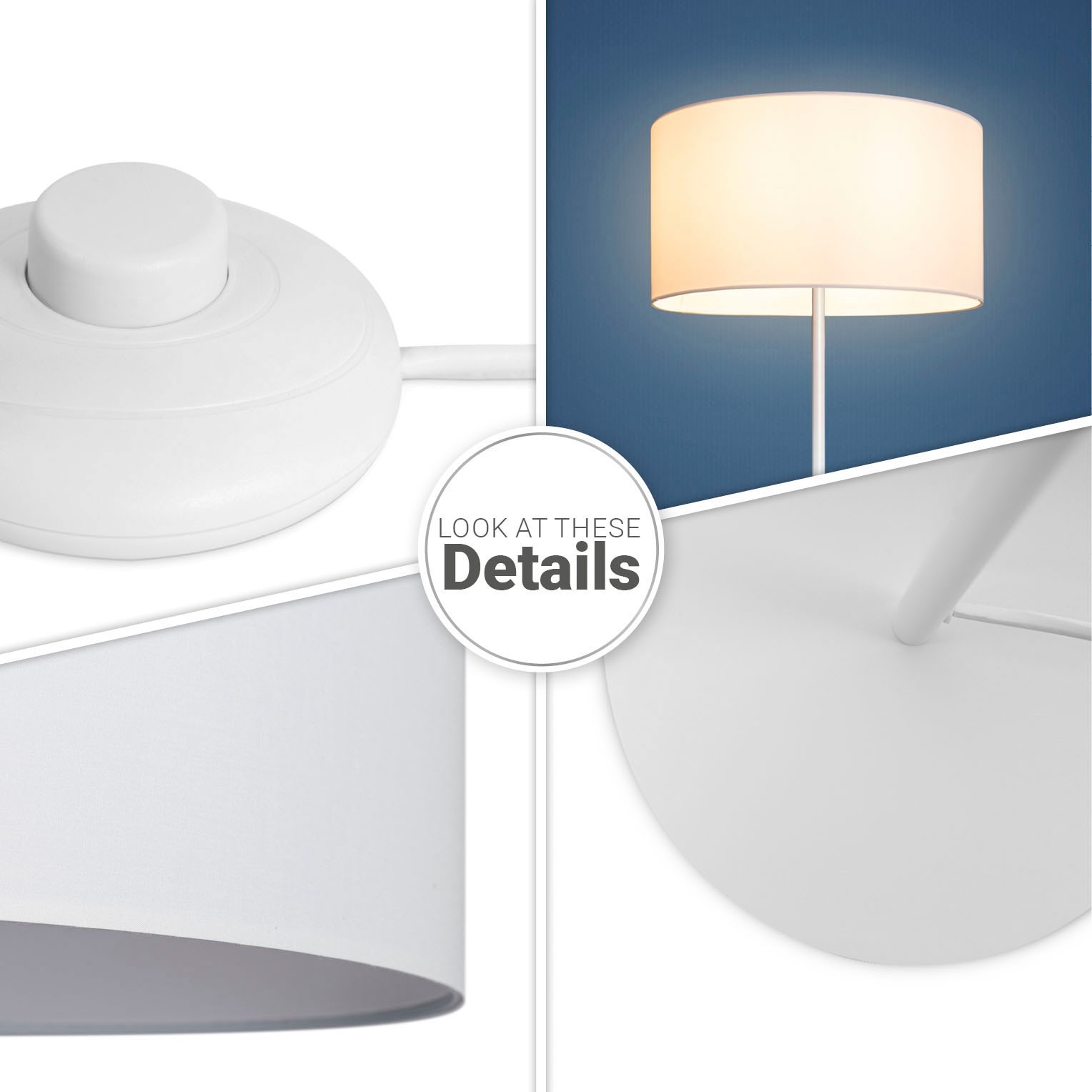 Paco Home Stehlampe | mit XXL Schlafzimmer, Deko Jahren Wohnzimmer Modern kaufen Stehleuchte Einbeinig, 1 online LED Color«, E27 Garantie flammig-flammig, »Uni 3