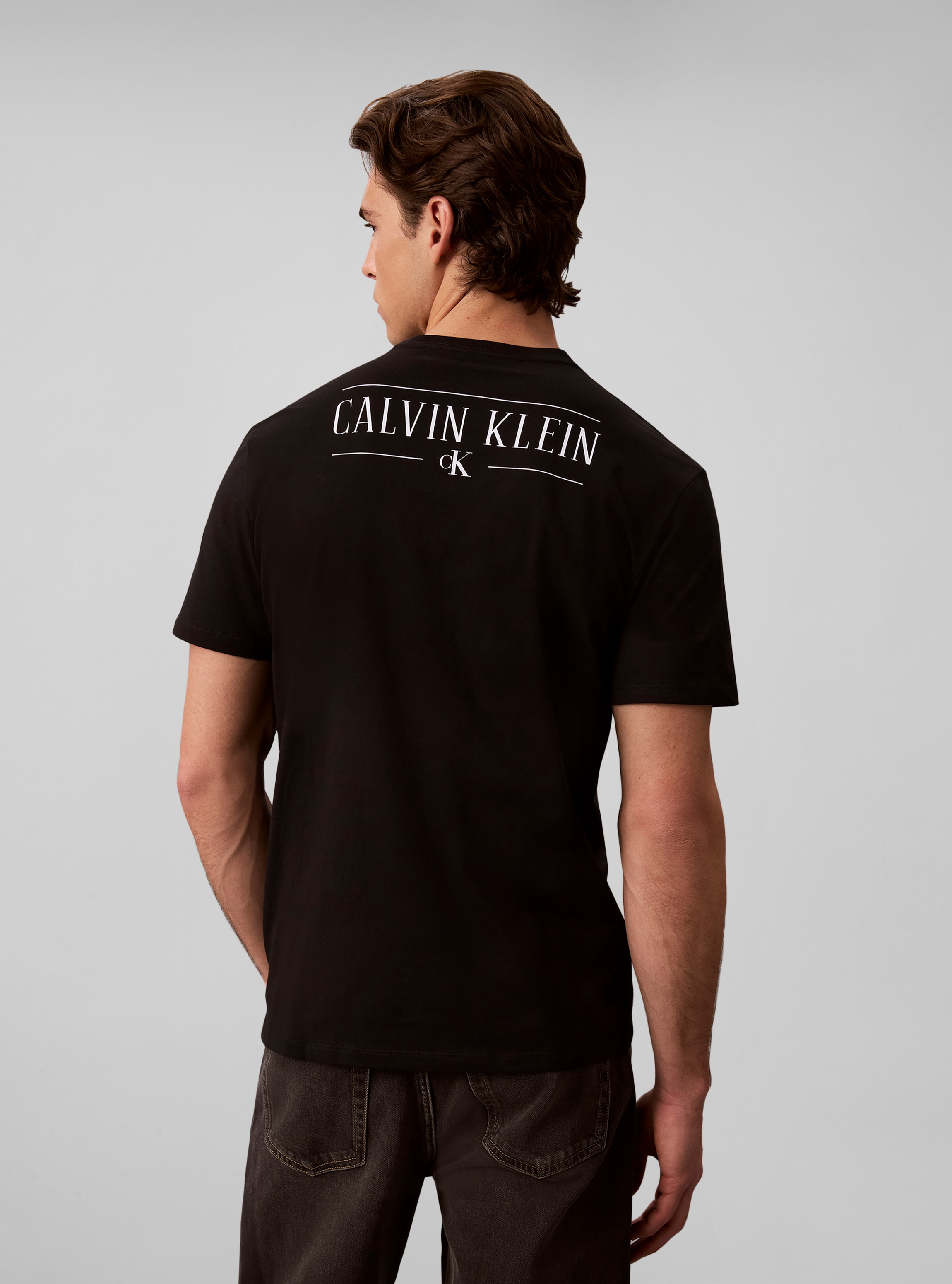 Calvin Klein Jeans T-Shirt Rückendruck, Regular Fit