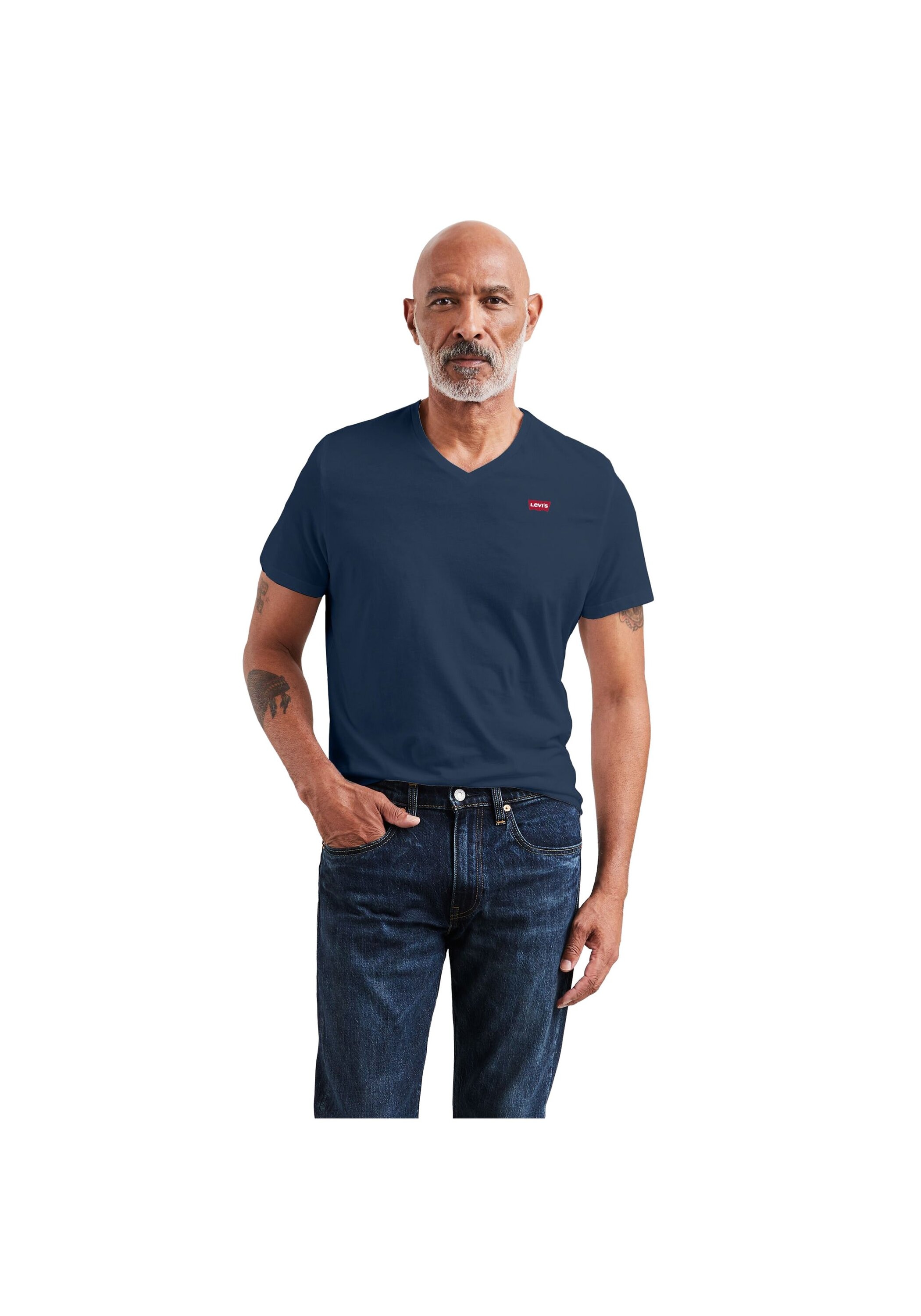 Levi's® T-Shirt »T-Shirt ORIGINAL HM VNECK 1er Pack« 1 tlg.