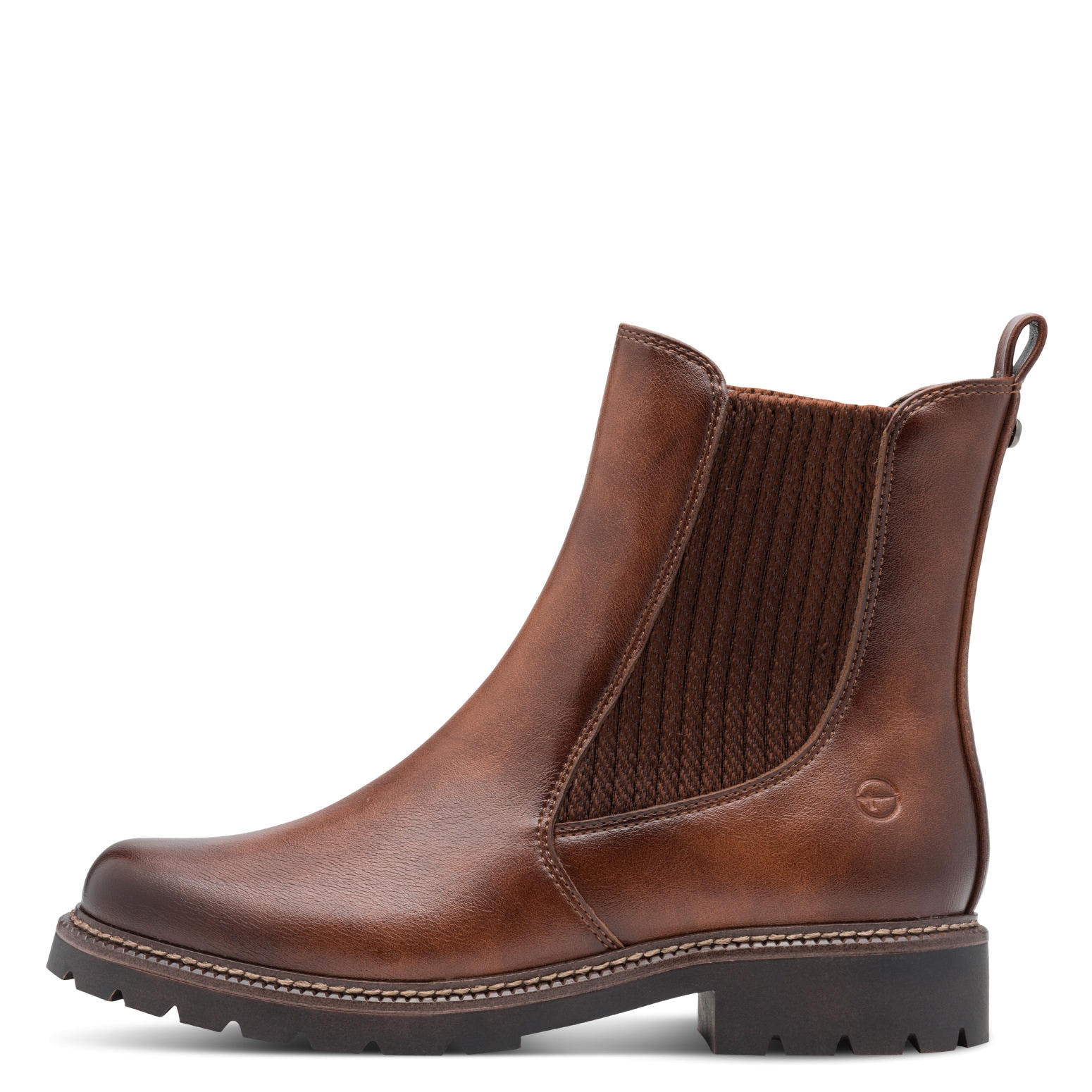 Tamaris Chelseaboots  , Businessschuh, Schlupfschuh, Stiefelette mit Stretcheinsätzen