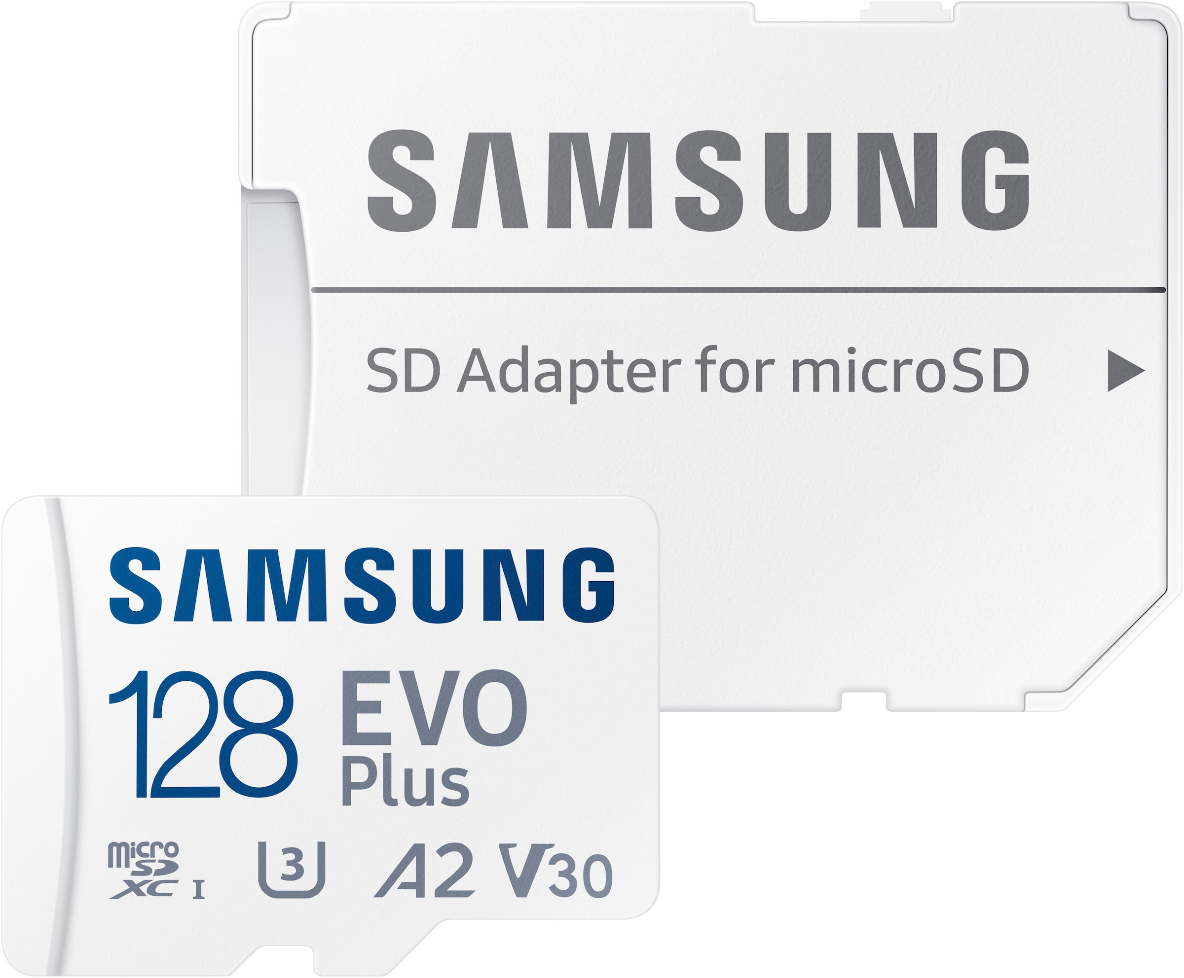 Speicherkarte »EVO Plus (2024) inkl. SD-Adapter«, (Video Speed Class 30 (V30)/UHS...