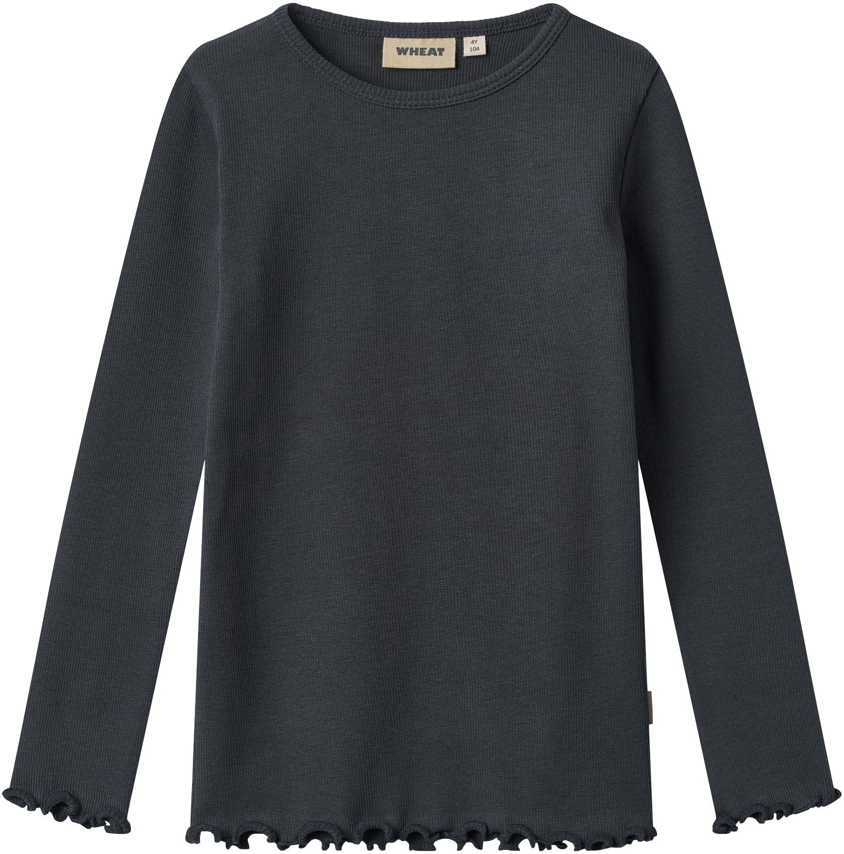 WHEAT Langarmshirt »Rib T-Shirt L/S Ida«