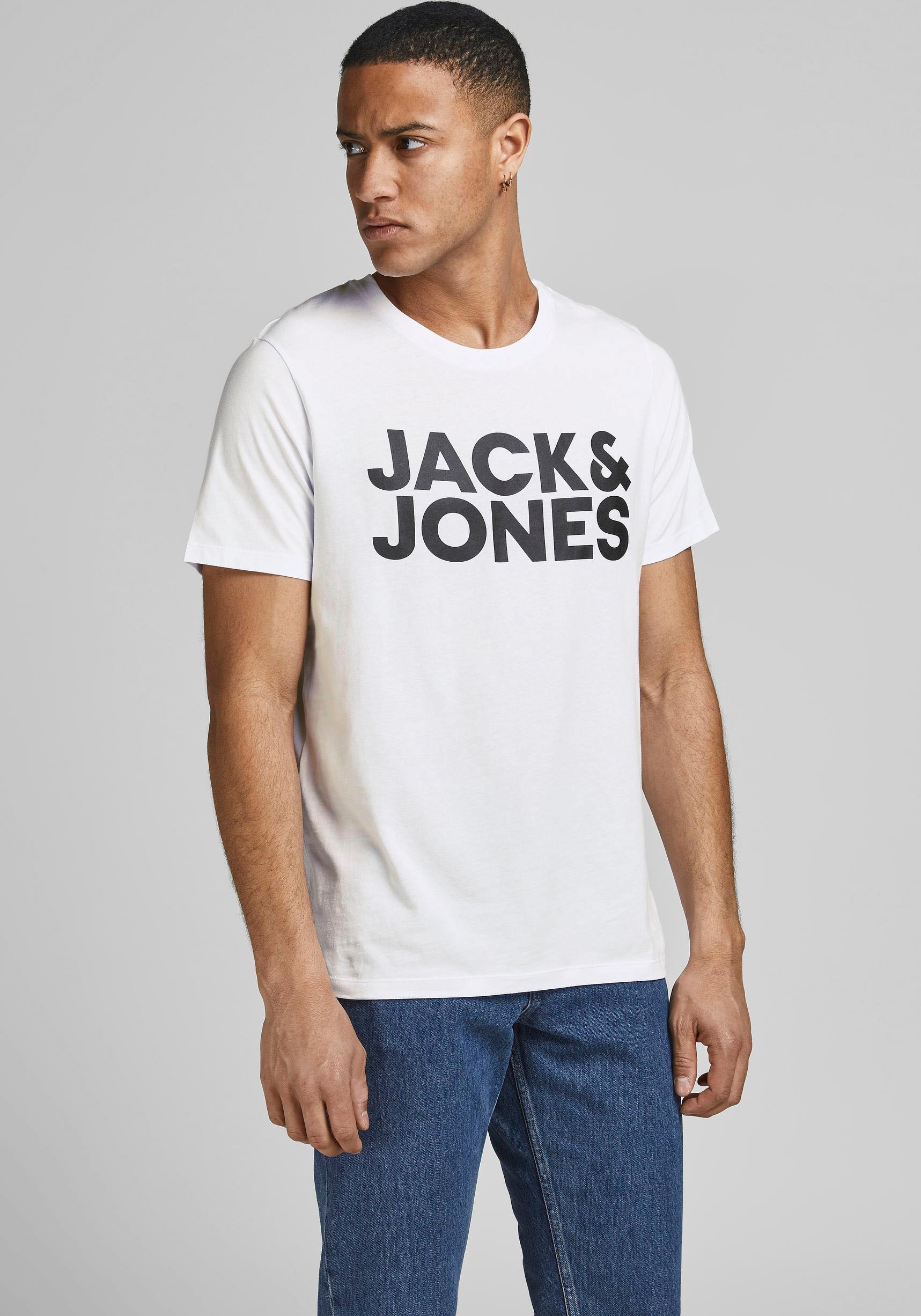 Jack & Jones T-Shirt »CORP LOGO TEE«, mit Logoprint