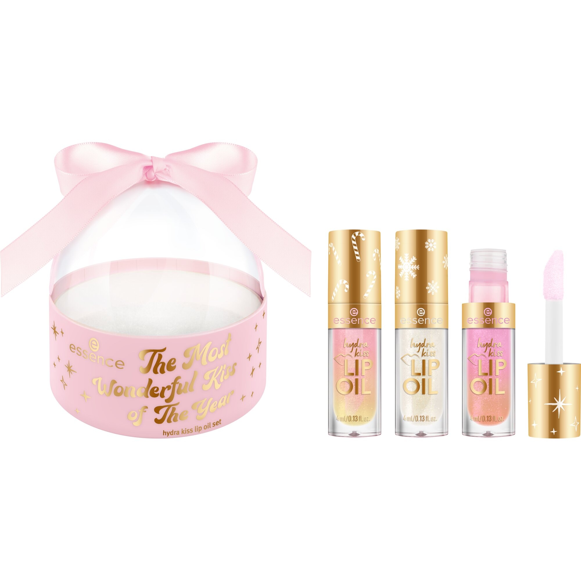 Essence Lipgloss-Set »the most wonderful kiss of the year hydra kiss LIP OIL set«