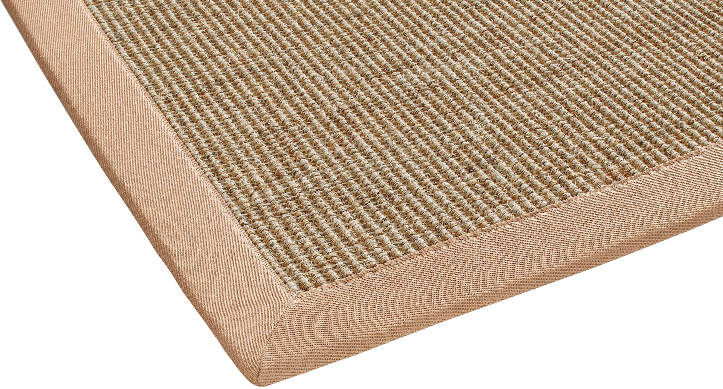 Dekowe Sisalteppich »Mara S2 mit Bordüre«, rechteckig, 5 mm Höhe, Flachgewebe, Material: 100% Sisal, Wohnzimmer