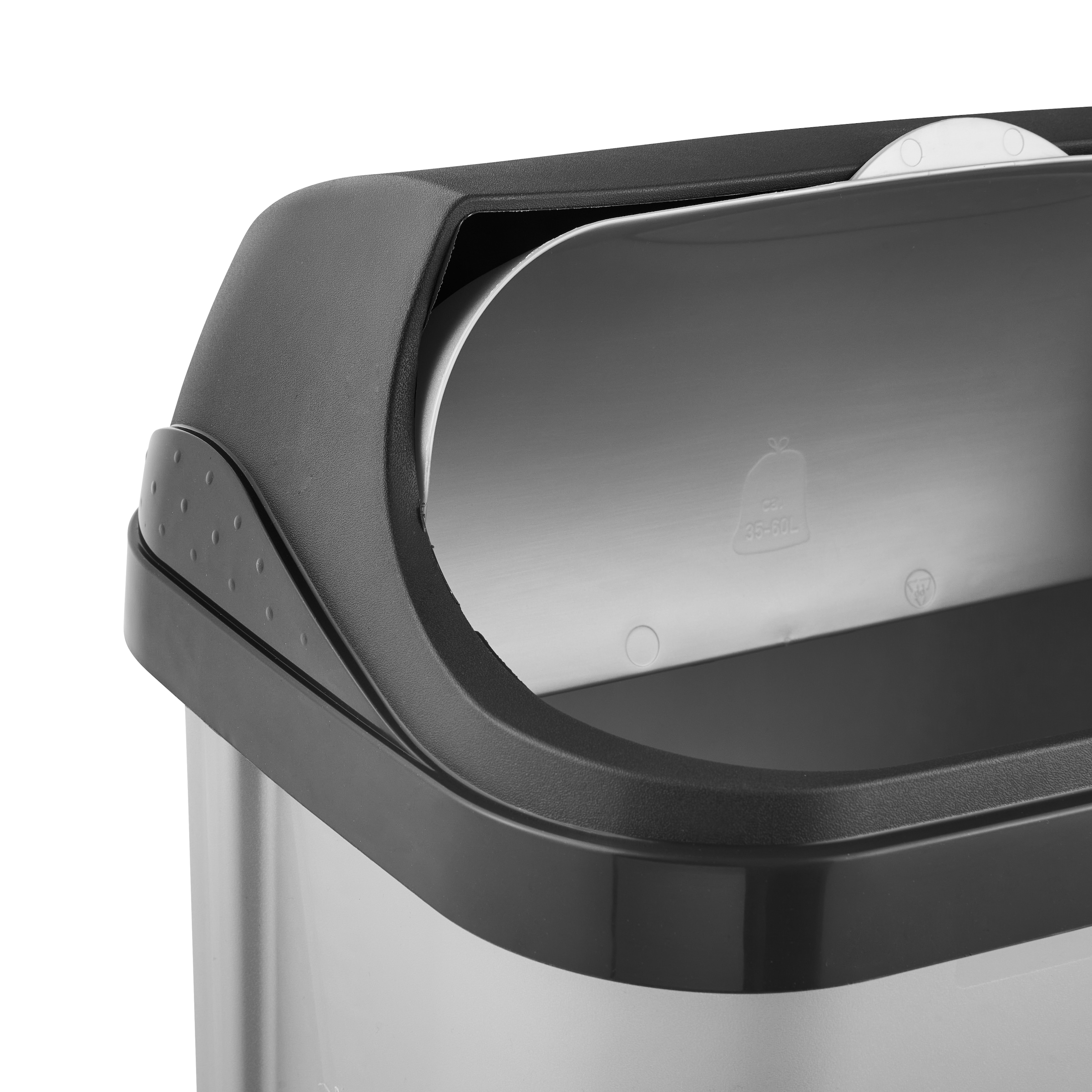 keeeper Mülleimer »rasmus, 2er Set, Abfallbehälter mit Rolldeckel« Deckel komplett abnehmbar