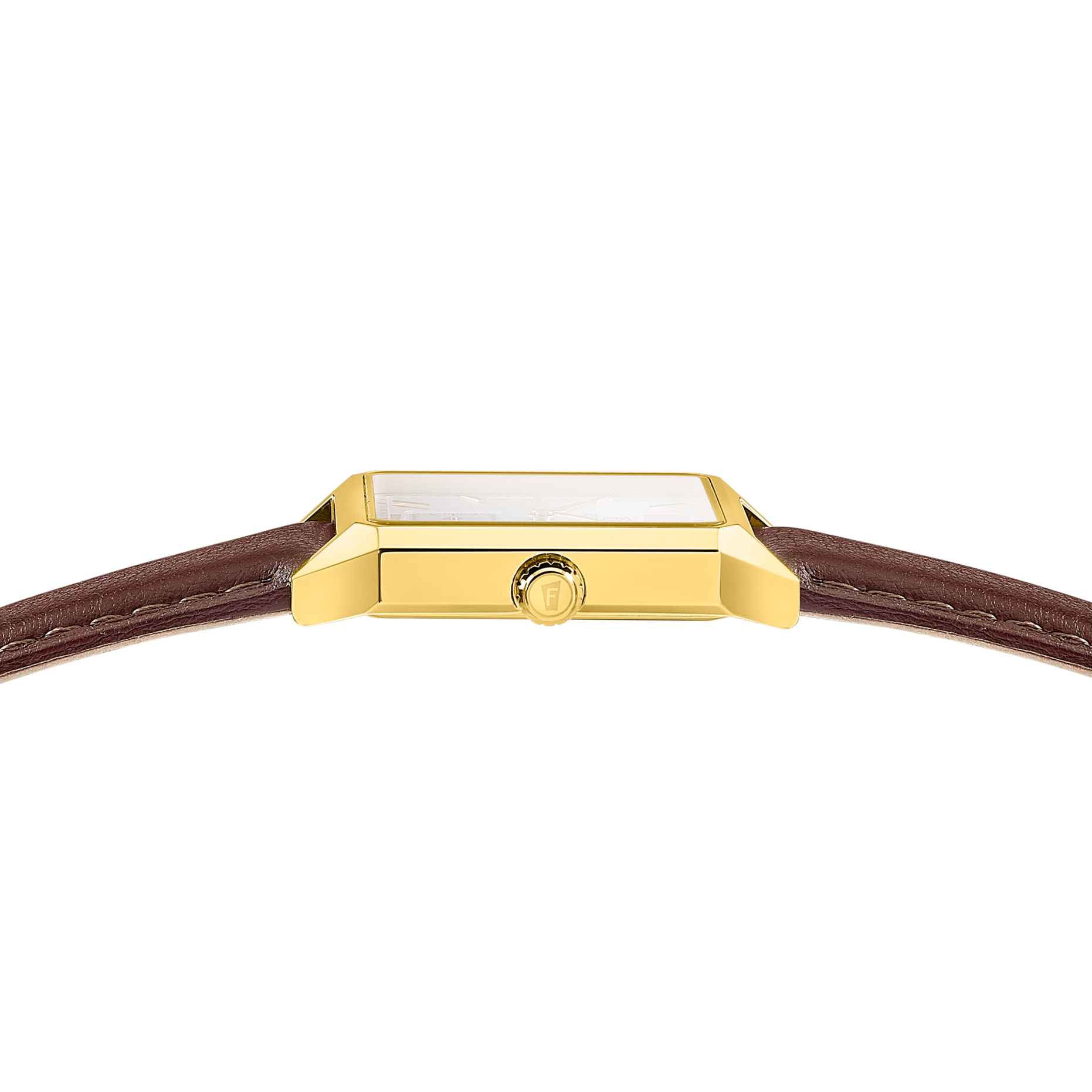 Festina Quarzuhr »On the Square« Armbanduhr, Damenuhr, Herrenuhr, Lederarmband, analog