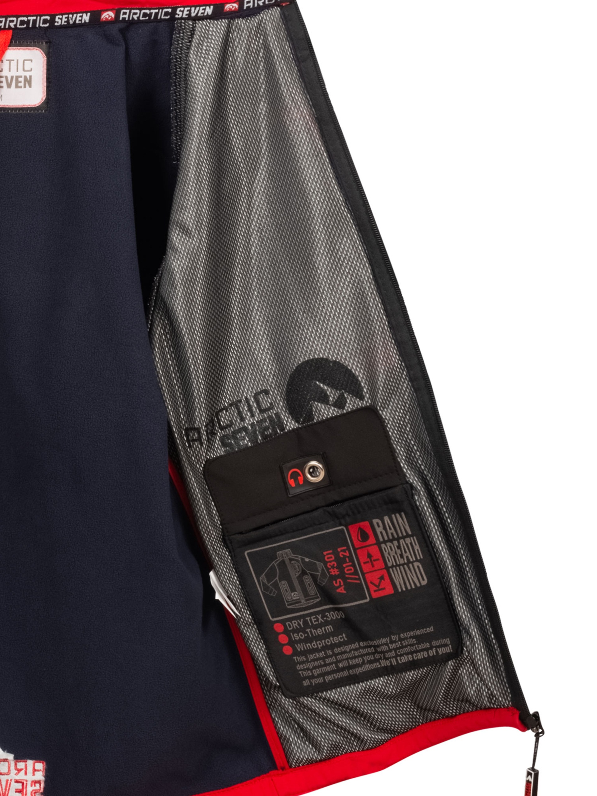 Arctic Seven Softshelljacke »Arctic Seven Herren Softshell Jacke Übergangsjacke AS301«