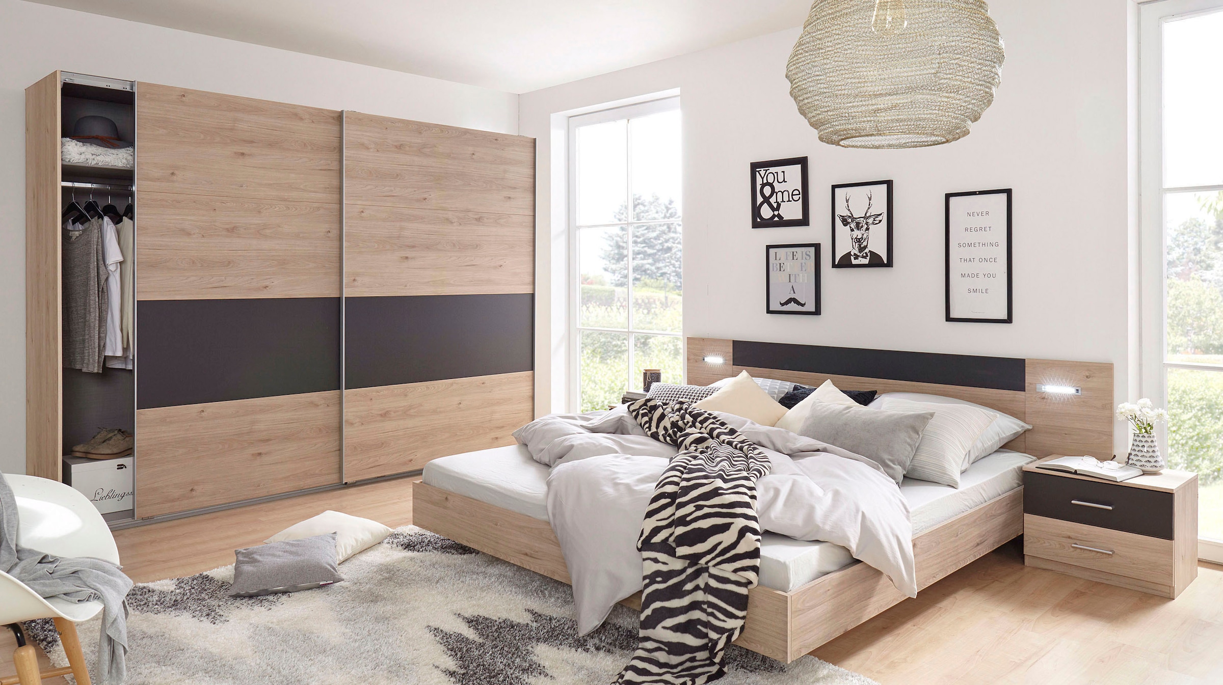 Wimex Schlafzimmer-Set »Angie«, (Set, 4 tlg.)