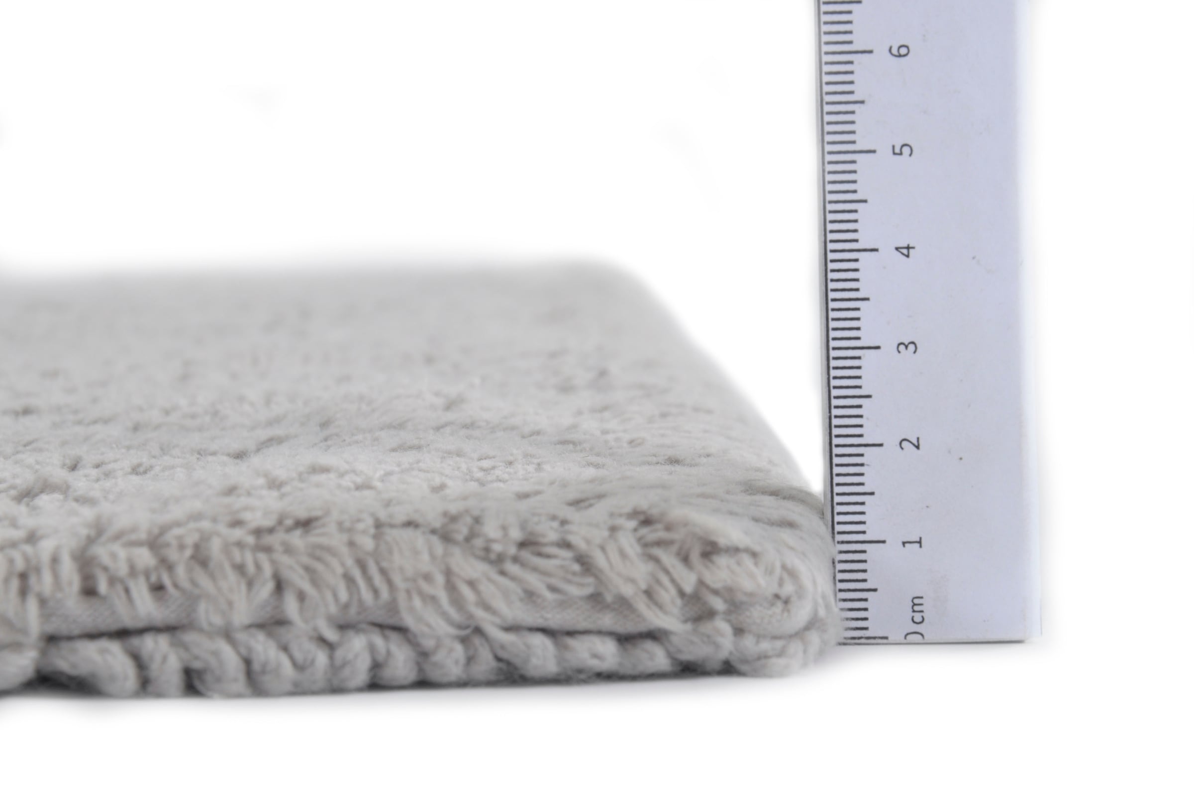 TOM TAILOR HOME Badematte »Cotton Double Uni« Höhe 20 mm beidseitig nutzbar | fußbodenheizungsgeeignet | strapazierfähig Badteppich, Uni Farben, rechteckig & quadratisch erhältlich