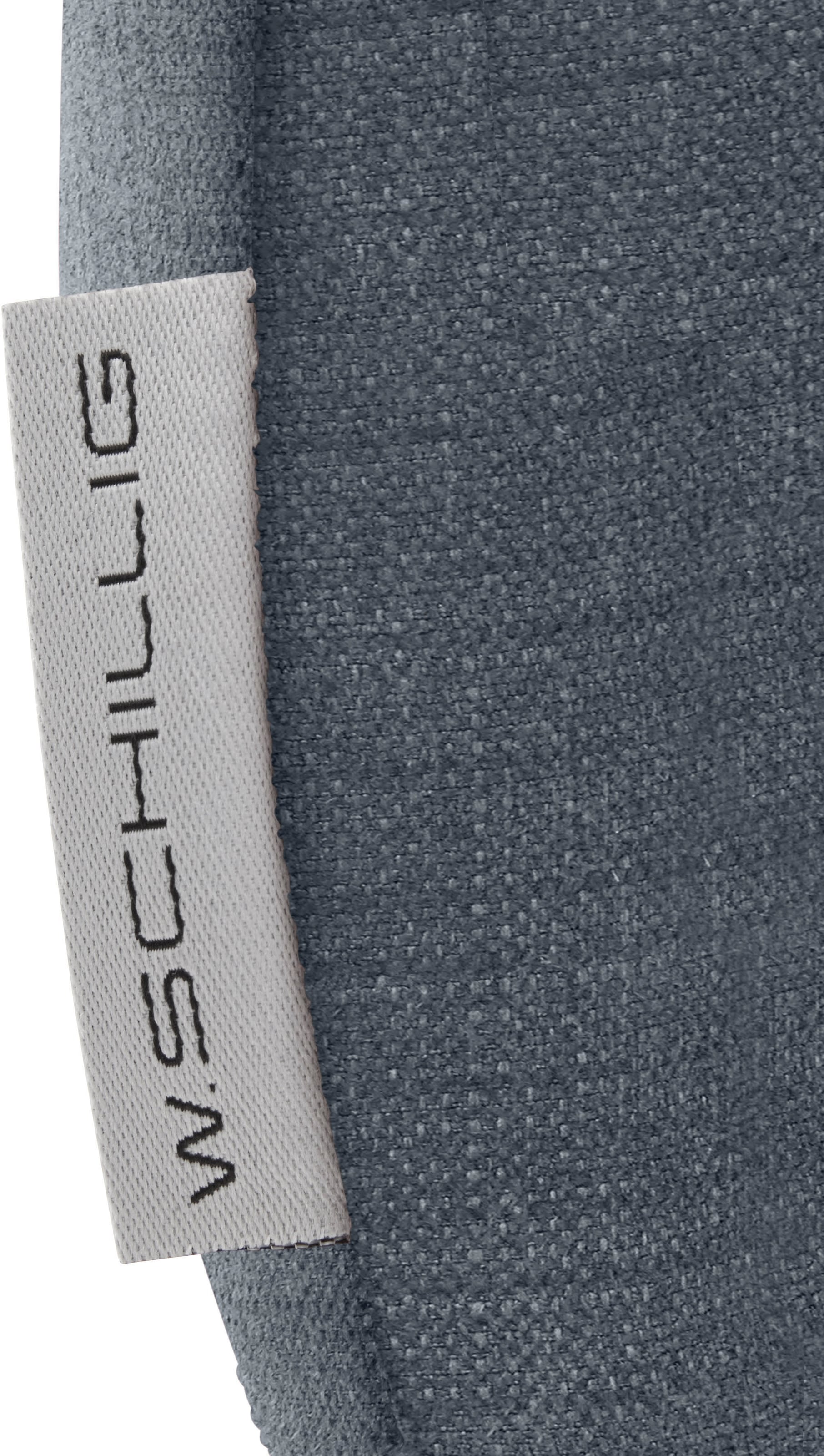 W.SCHILLIG Hocker »enjoy&MORE« Füße silber matt, Breite 151 cm