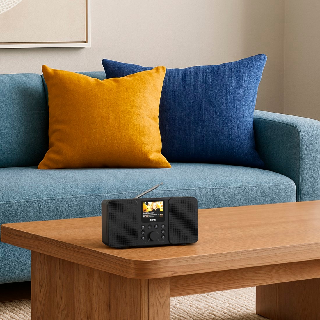Hama Digitalradio (DAB+) »Digitalradio (DAB+, Internetradio, Bluetooth® RX, App)« (Bluetooth | WLAN Digitalradio (DAB+) | Internetradio )