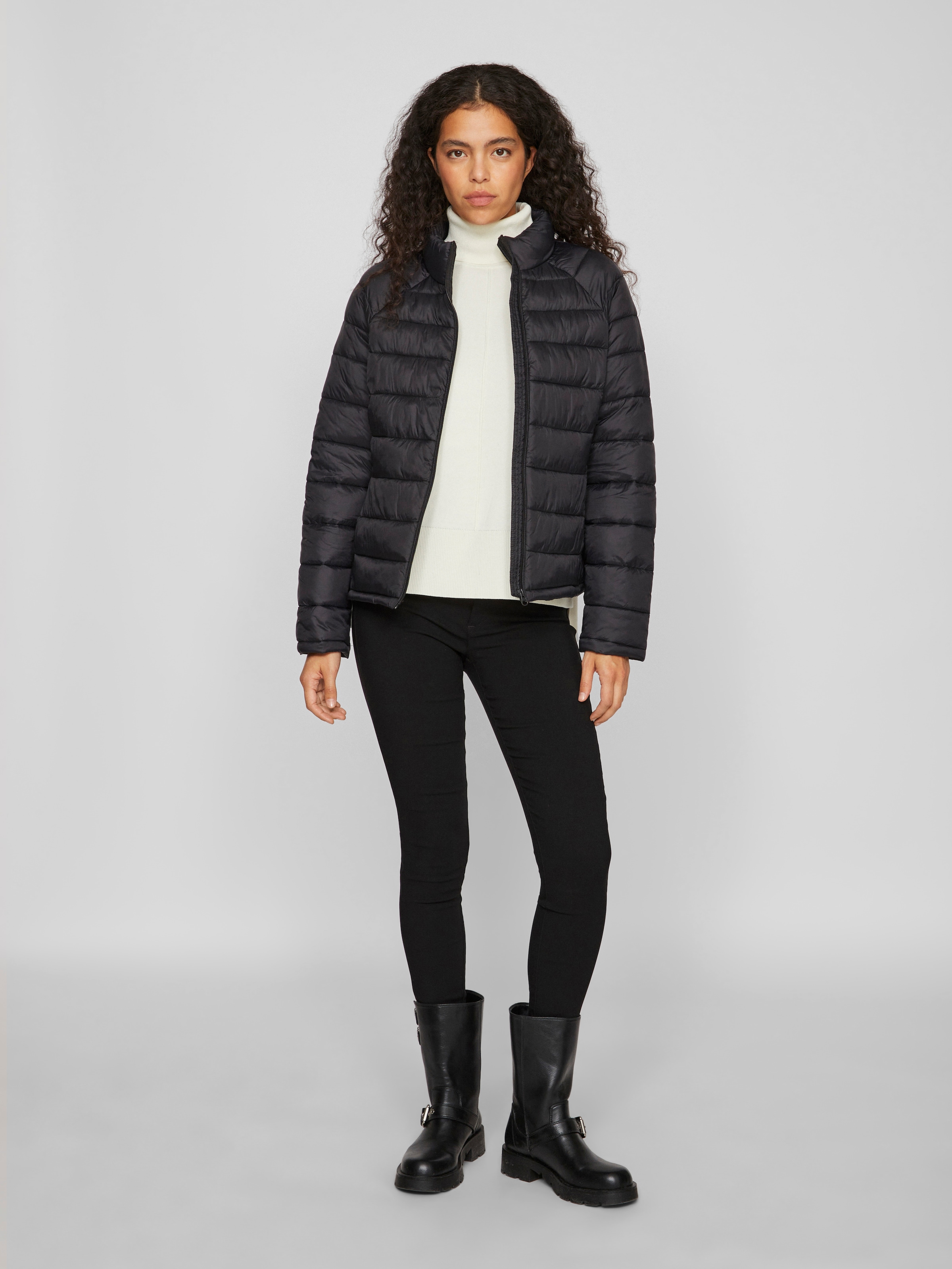 Vila Steppjacke »VISIBIRIA L/S QUILTED JACKET - NOOS«