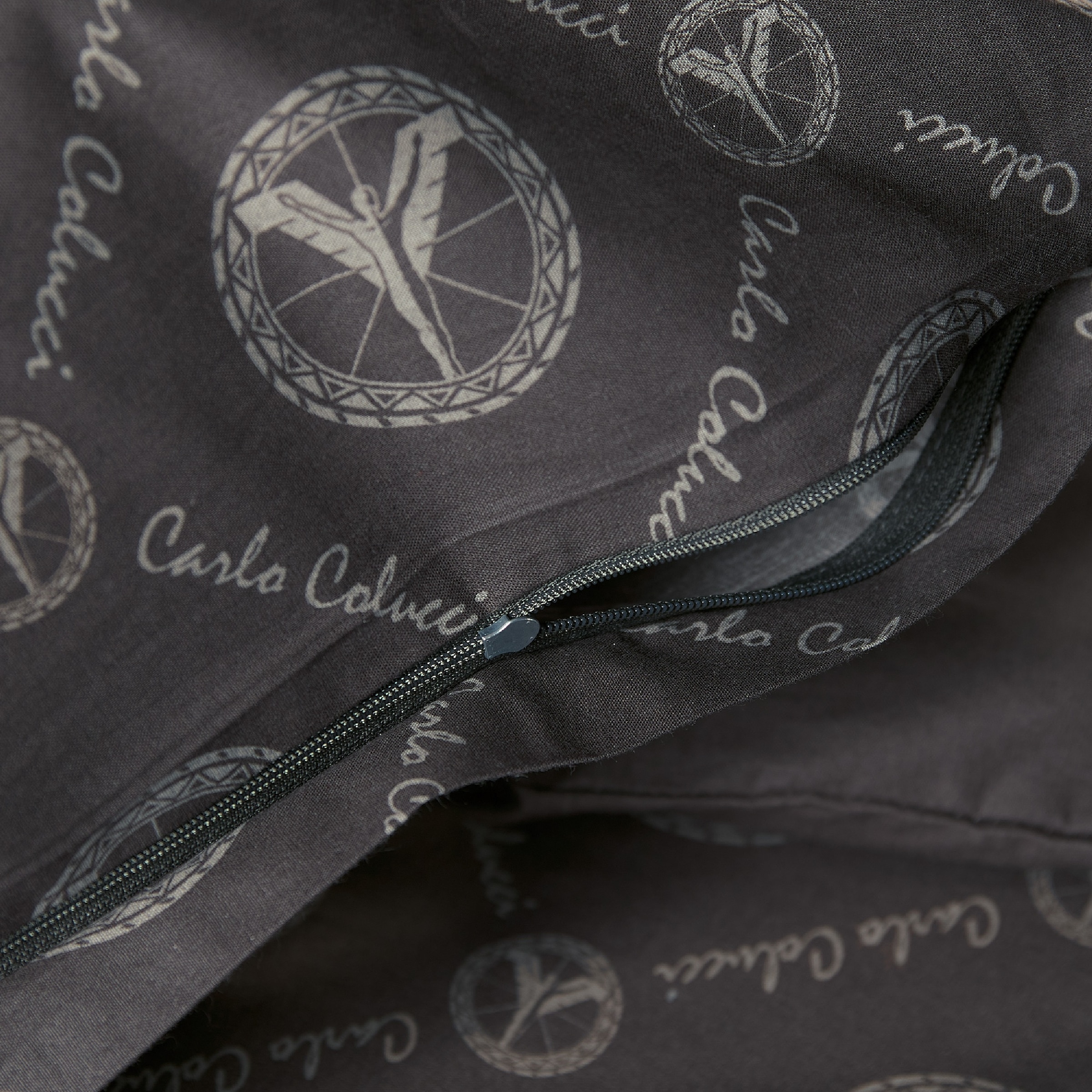 CARLO COLUCCI Bettwäsche »Carlo CLassico aus weicher Microfaser mit Print«, OEKO-TEX® Standard 100