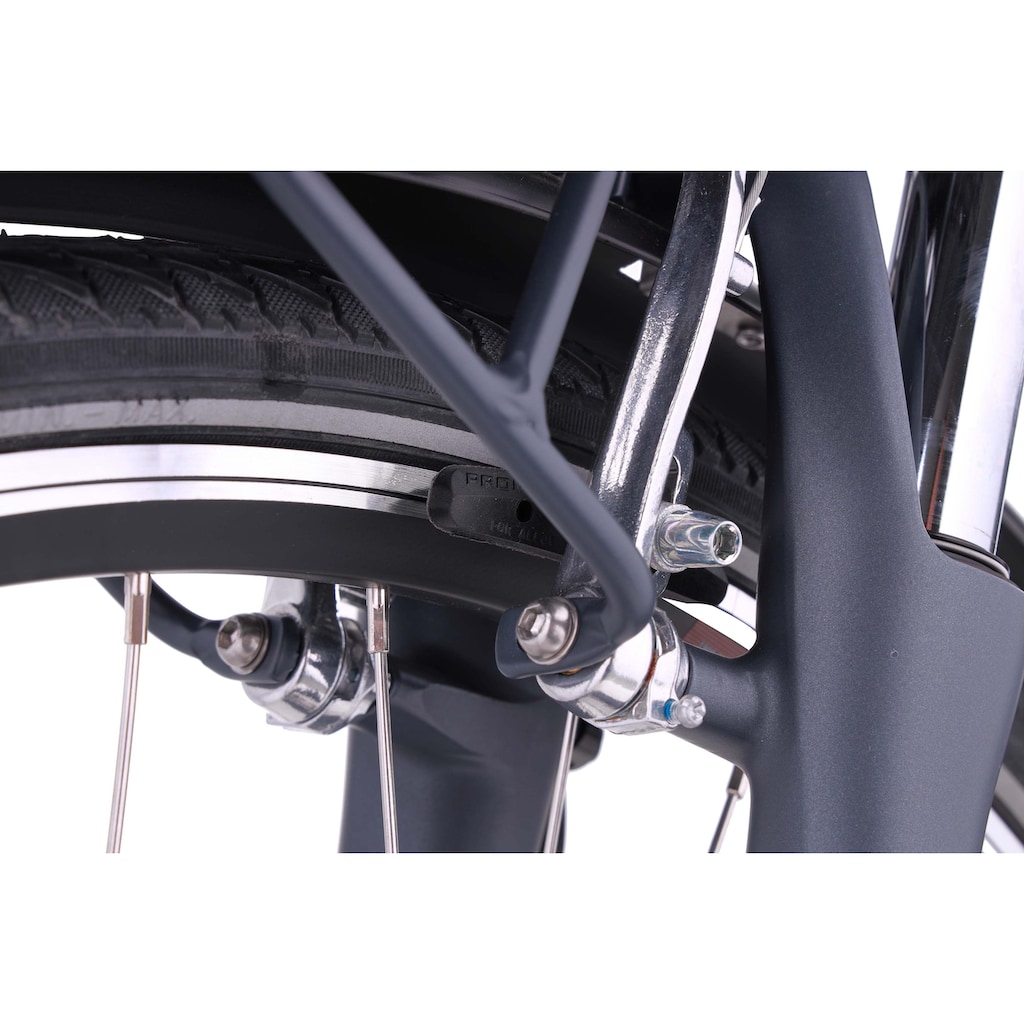 LLobe E-Bike »GreyMotion 3.0, 15,6Ah«, 7 Gang, Shimano, Frontmotor 250 W