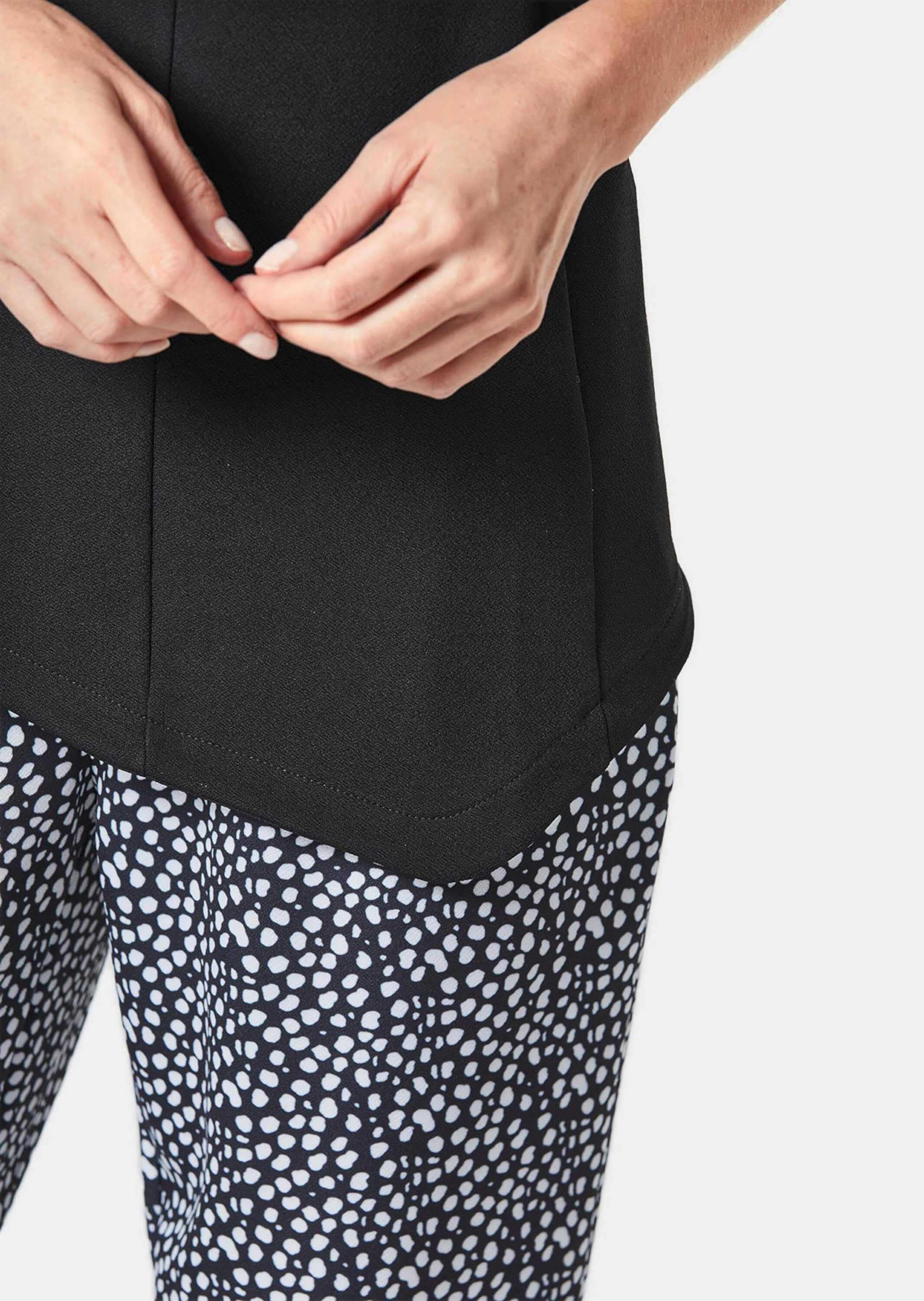 GOLDNER Langarm-Poloshirt »Shirt Zipfelshirt«
