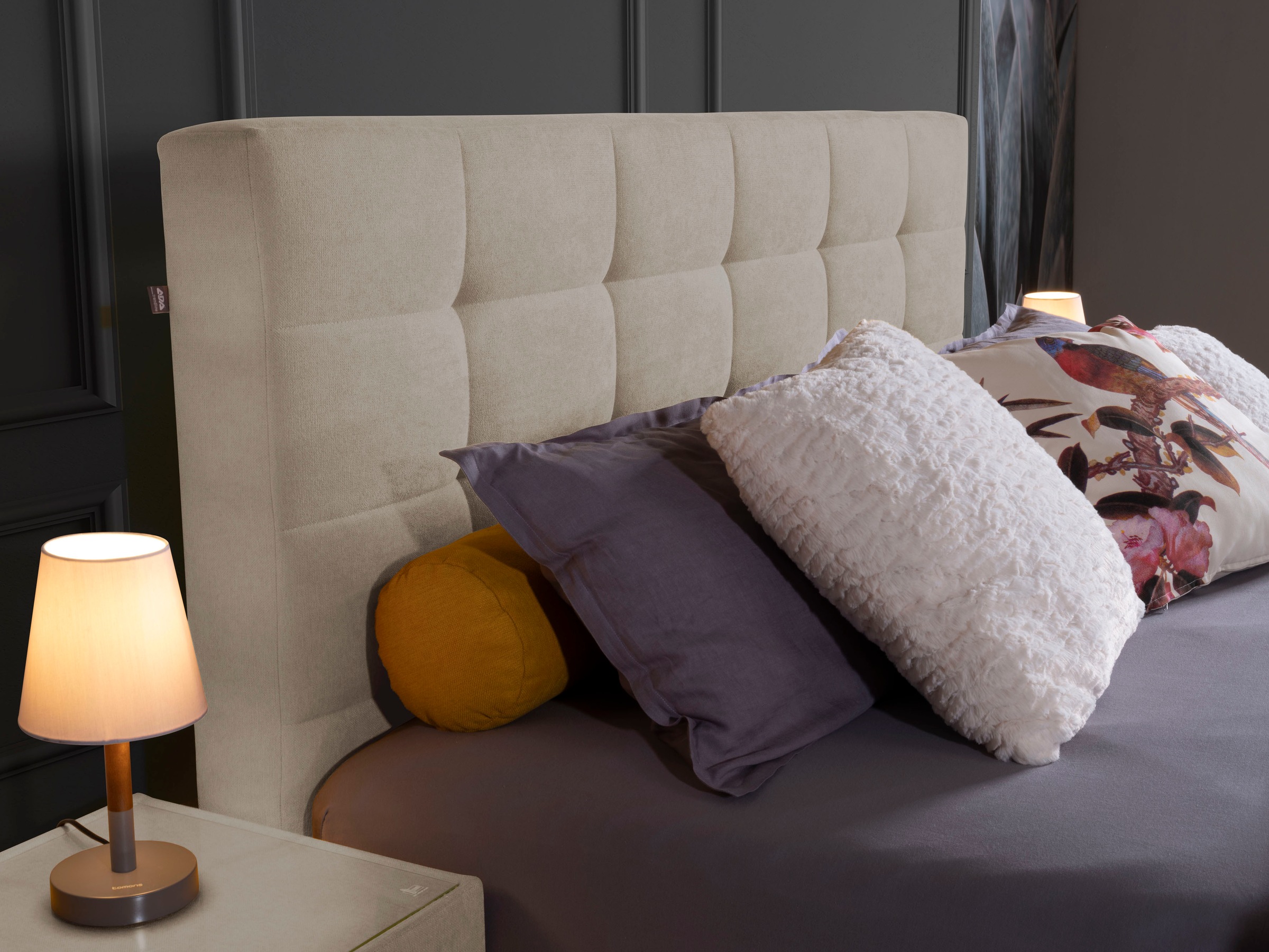 alina Boxspringbett »Neomi«, inklusive Matratze und Topper