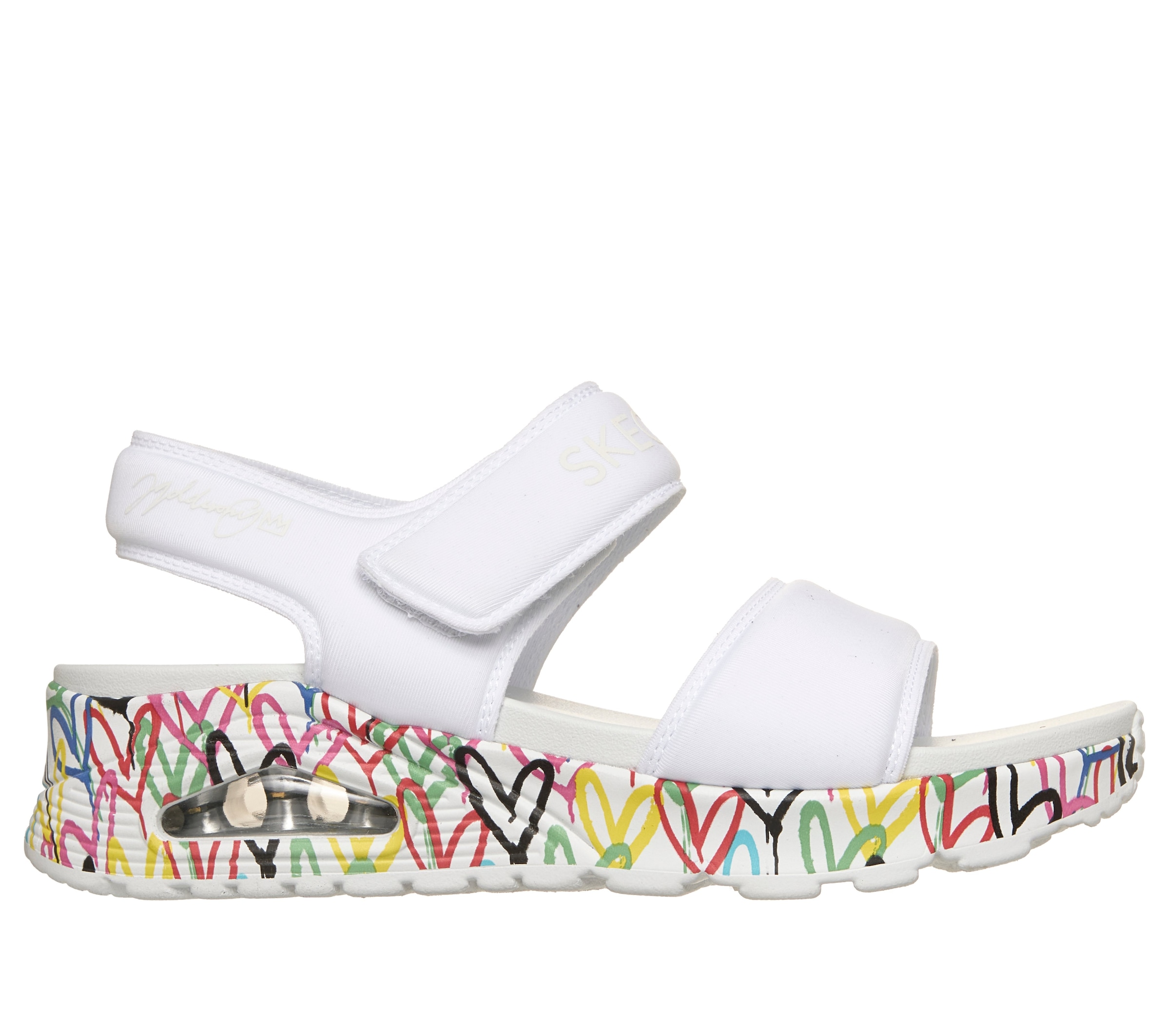 Skechers Sandale »UNO«  Sommerschuh, Strandschuh mit Skech-Air Luftkissensohle