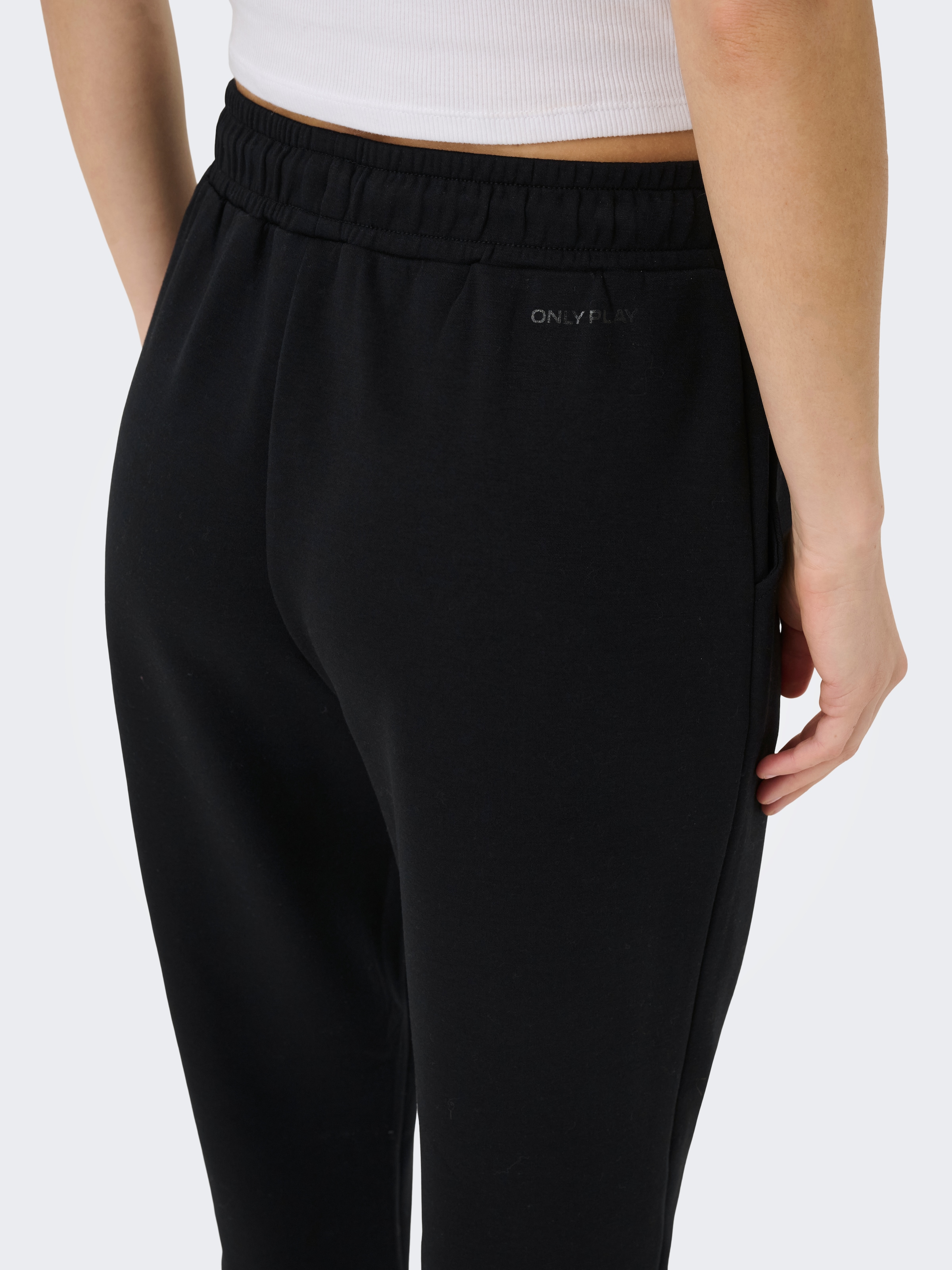 ONLY Play Sweathose »ONPLOUNGE HW TAPERED SWT PNT«  Materialmix