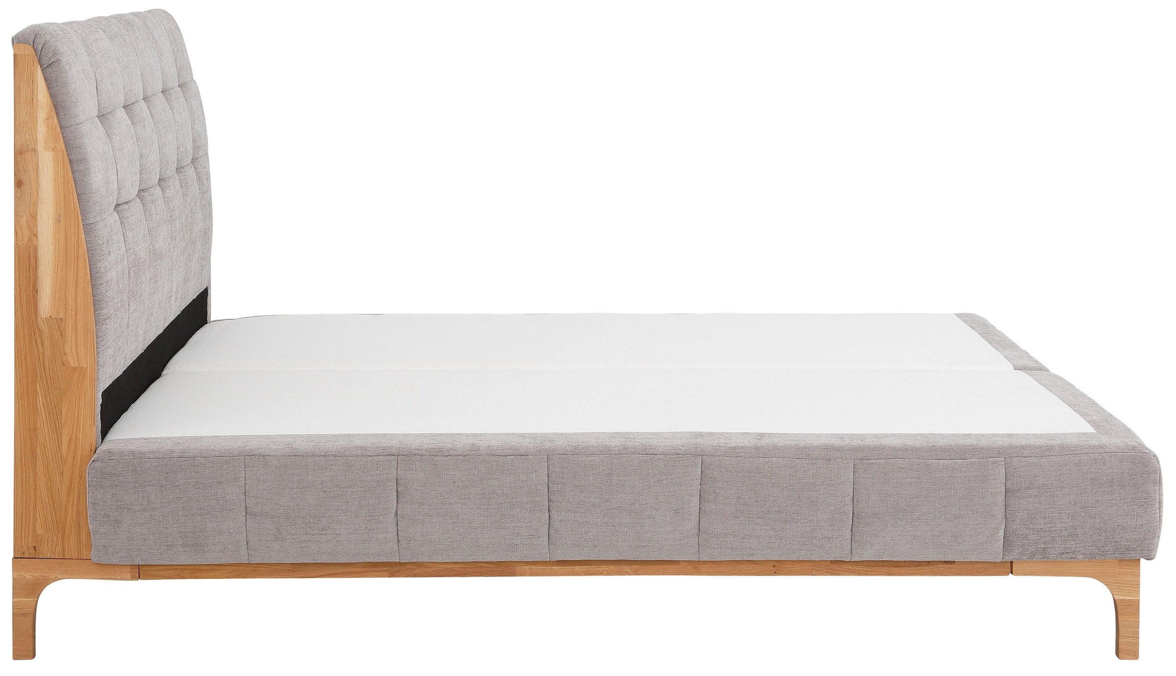 OTTO products Boxspringbett »Jelle«, (5 St.), zertifizierte, recycelte Bezugsstoffe, verschiedene Ausführungen