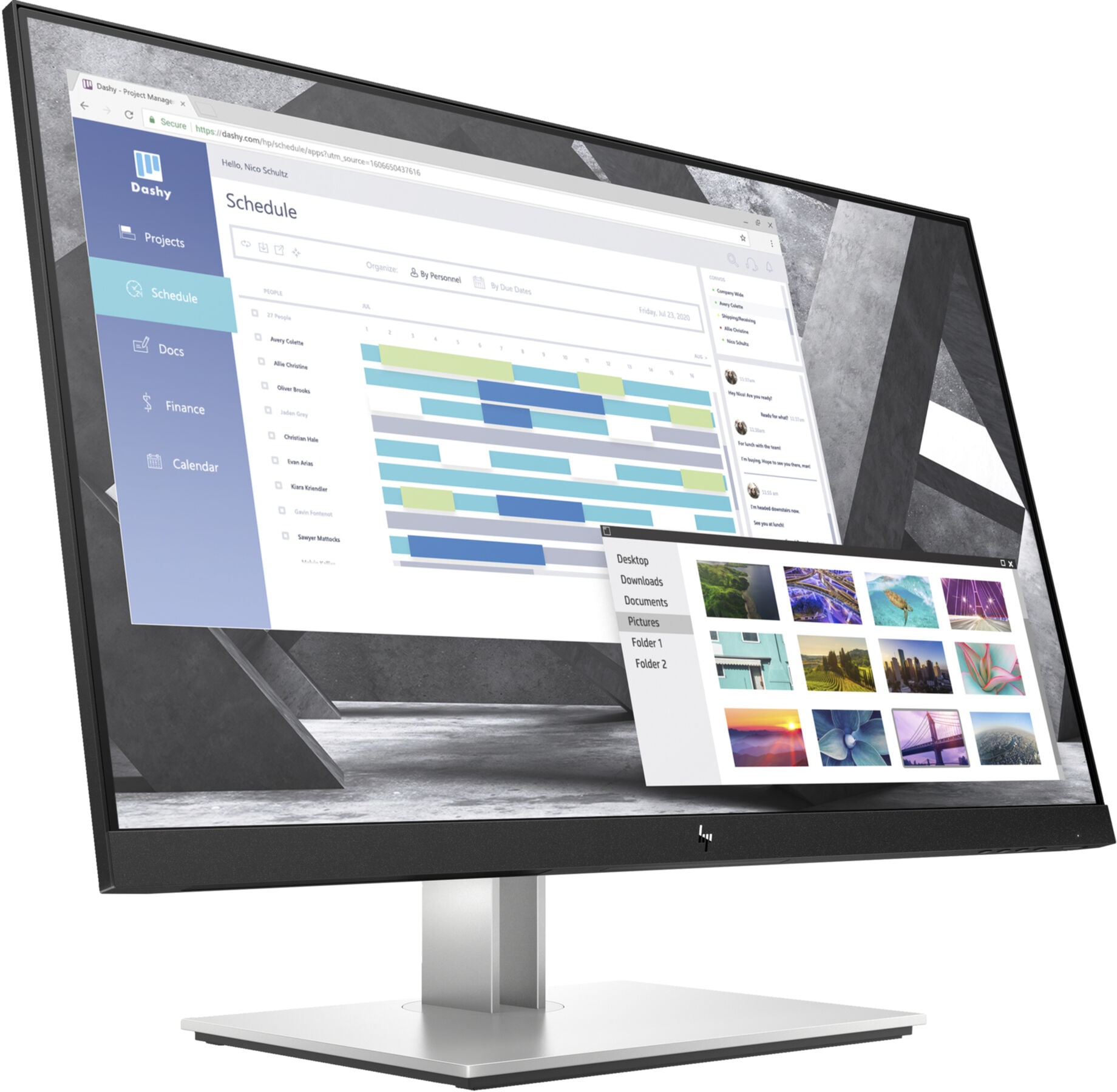 HP LED-Monitor »E27q G4 QHD-Monitor«, 69 cm/27 Zoll, 2560 x 1440 px, QHD, 5 ms Reaktionszeit, 60 Hz