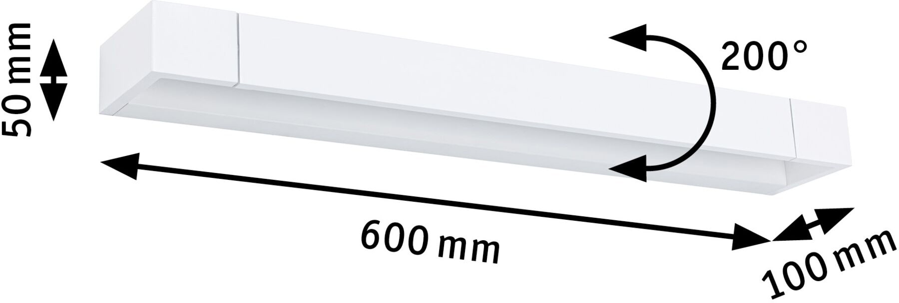 Paulmann Wandleuchte »Lucille«, 1 flammig