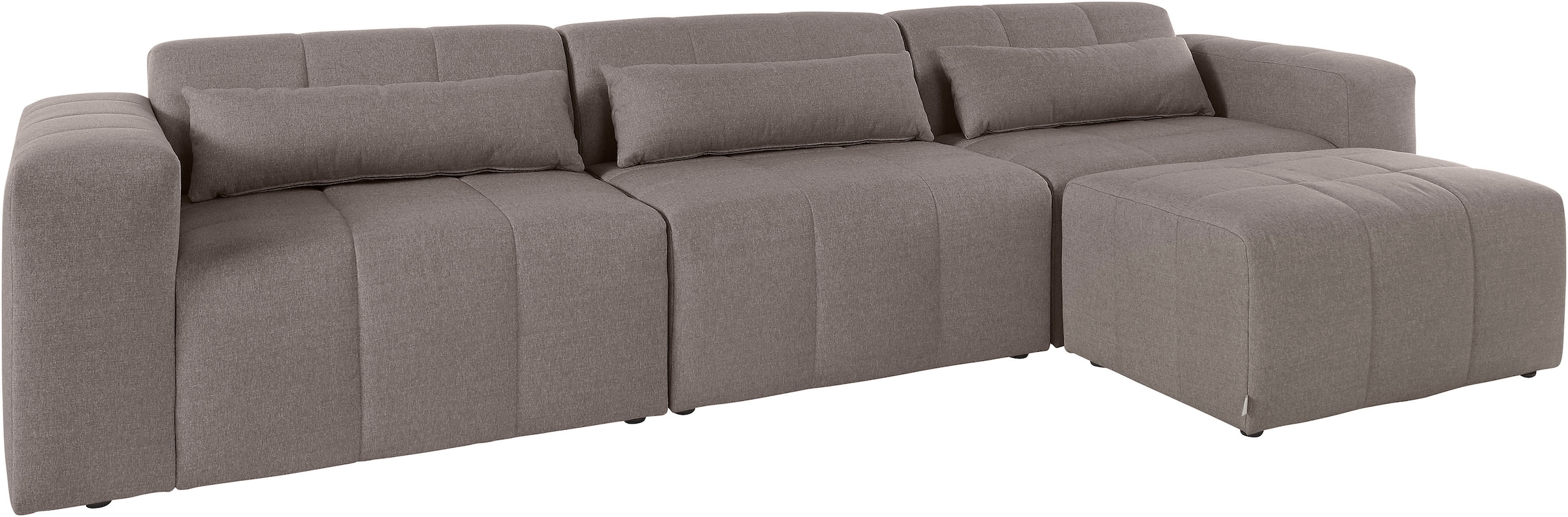 LeGer Home by Lena Gercke Ecksofa »Maileen L-Form« Modulsofa, bestehend aus 4 Modulen,  Farben mixbar
