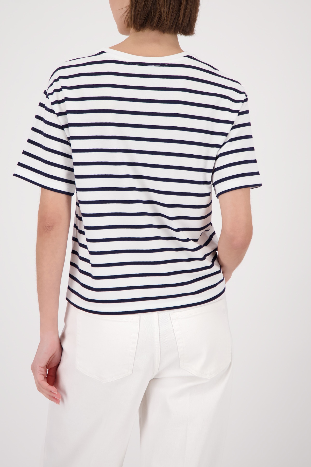 Monari T-Shirt Regular fit mit Rundhalsausschnitt