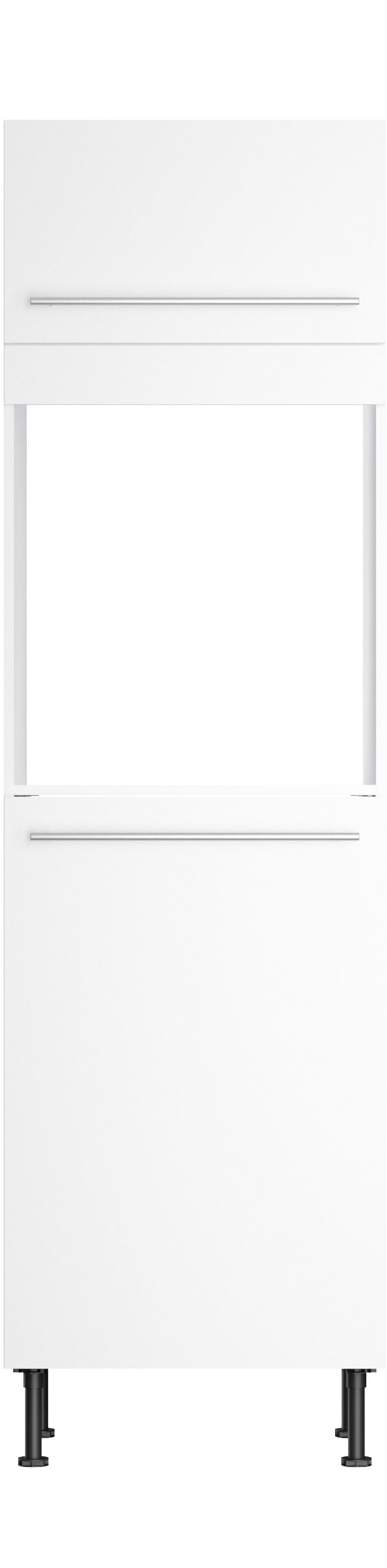 OPTIFIT Backofen/Kühlumbauschrank »Bern2«, B 60 cm, H 211,8 cm, 1 Klappe, 1 Tür (H 89,2 cm), 1 feste Blende