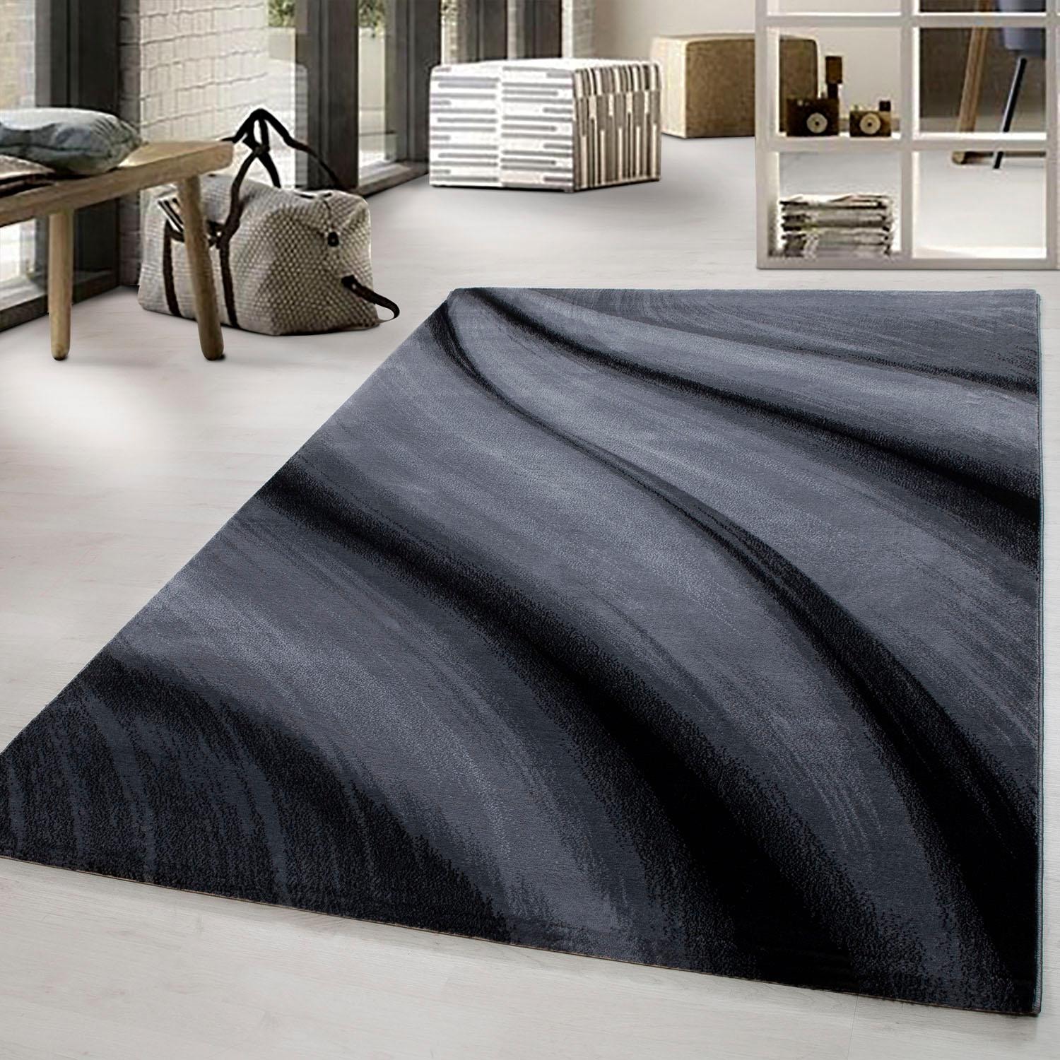 Ayyildiz Teppiche Teppich »Miami 6630« rechteckig 12 mm Höhe Läufer, Kurzflor, Wohnzimmer