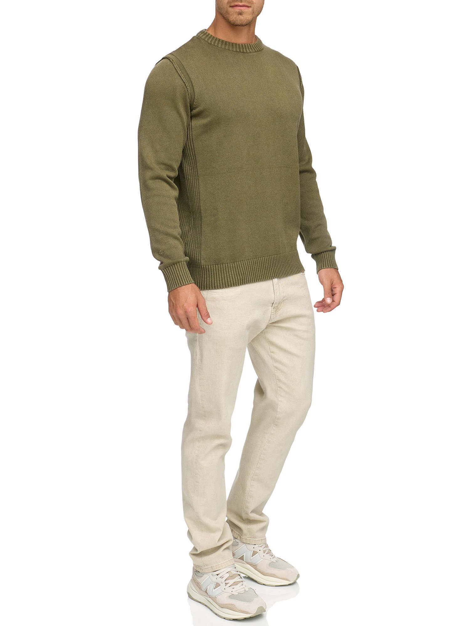 Indicode Rundhalspullover »INNiels O-neck«