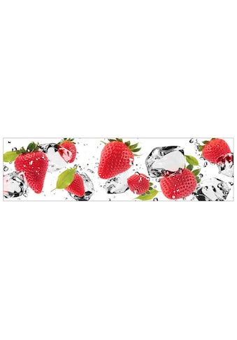 MySpotti Küchenrückwand »profix, Erdbeeren und Eis« kaufen