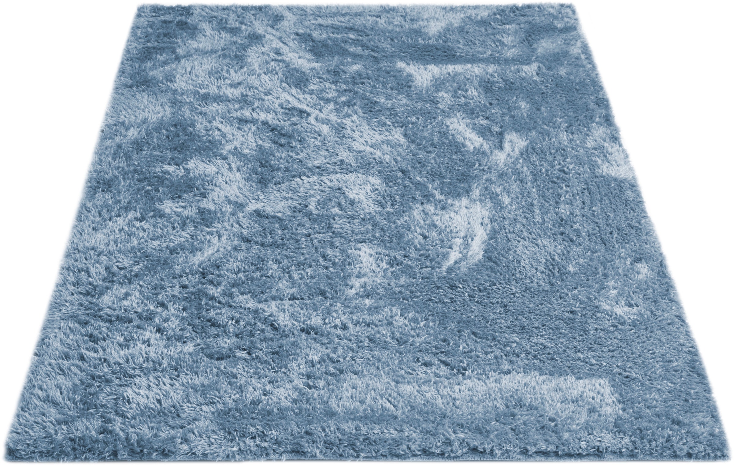 Andiamo Hochflor-Teppich »Posada«, rechteckig, 32 mm Höhe, Uni-Farben, weich & kuschelig, Wohnzimmer